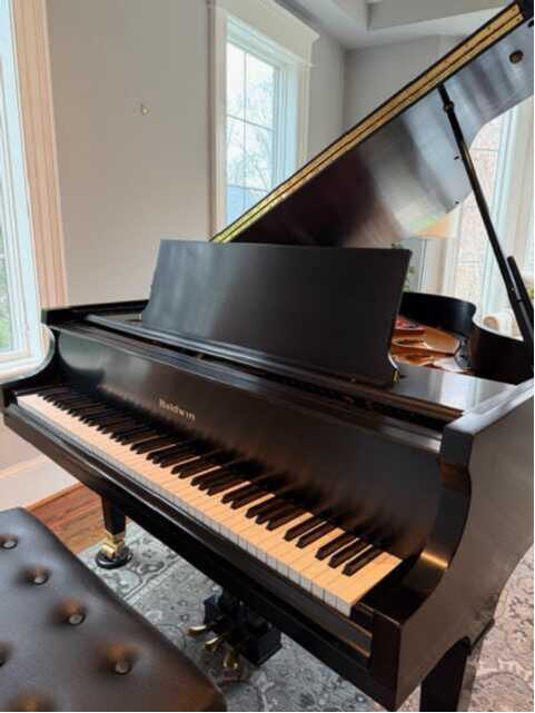 Baldwin Model R Grand Piano — 5'8" Satin Ebony (1998)