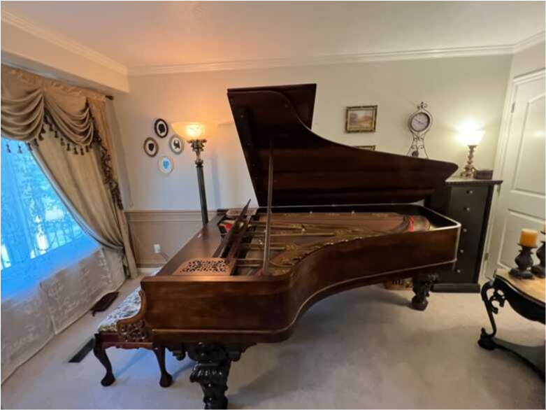 Restored 1885 Knabe Semi-concert Grand