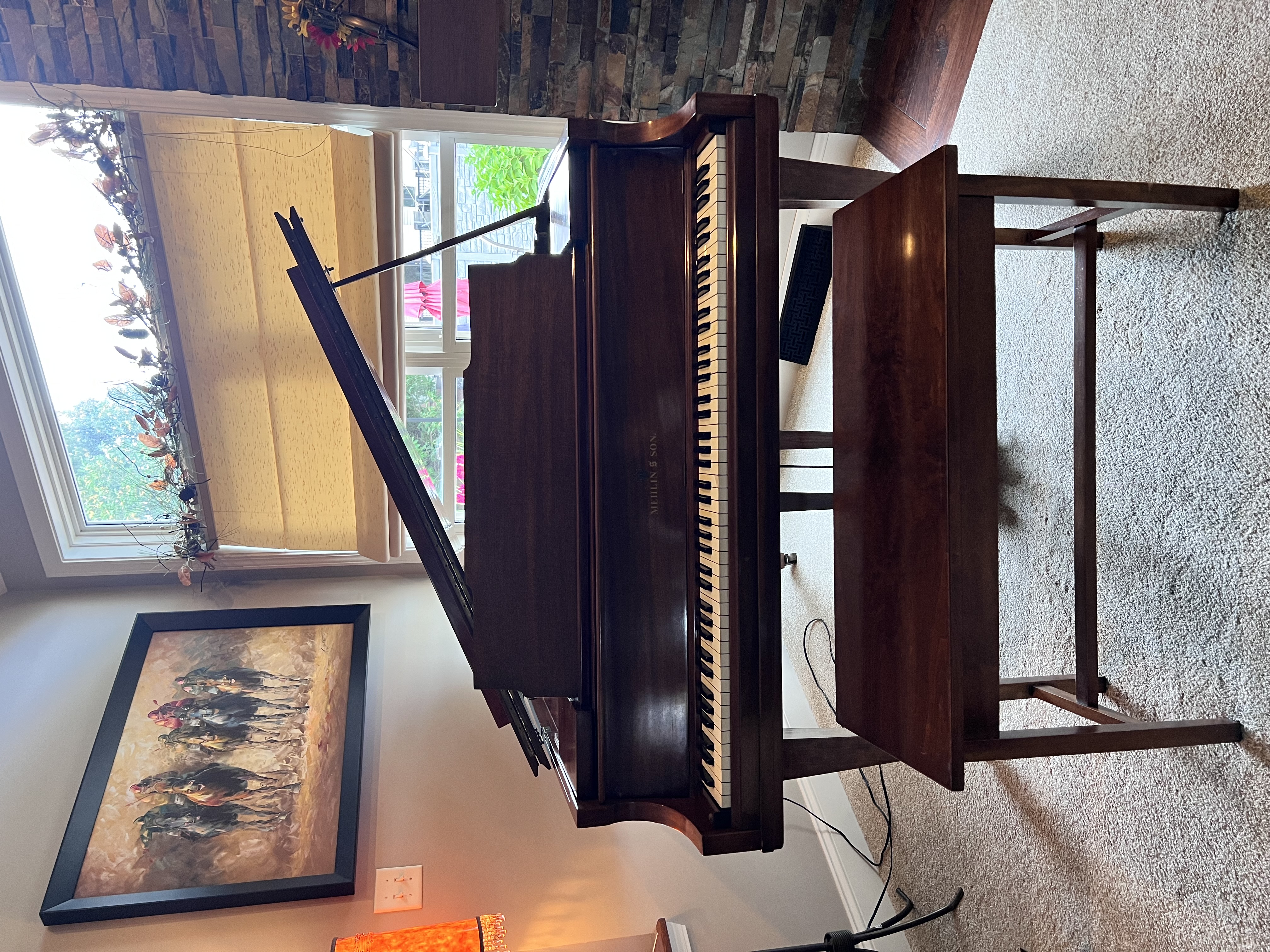 Mehlin & Son 1904 Vintage “Violagrand” Piano