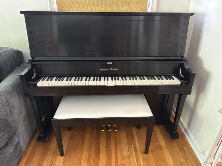 1976 Mason & Hamlin Model 50 professional upright piano