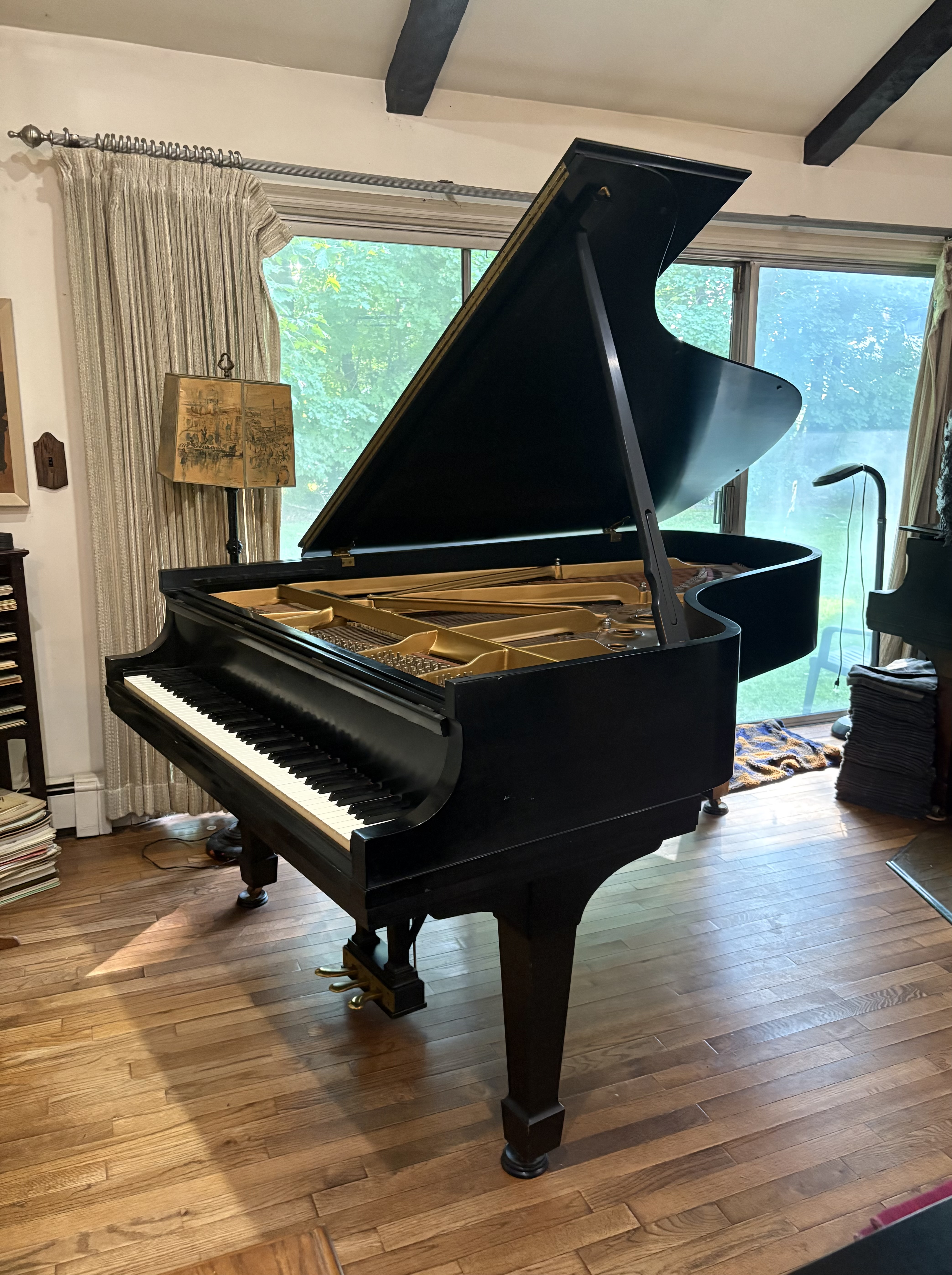 1970 Steinway Model B Grand Piano 6’11” Ebony