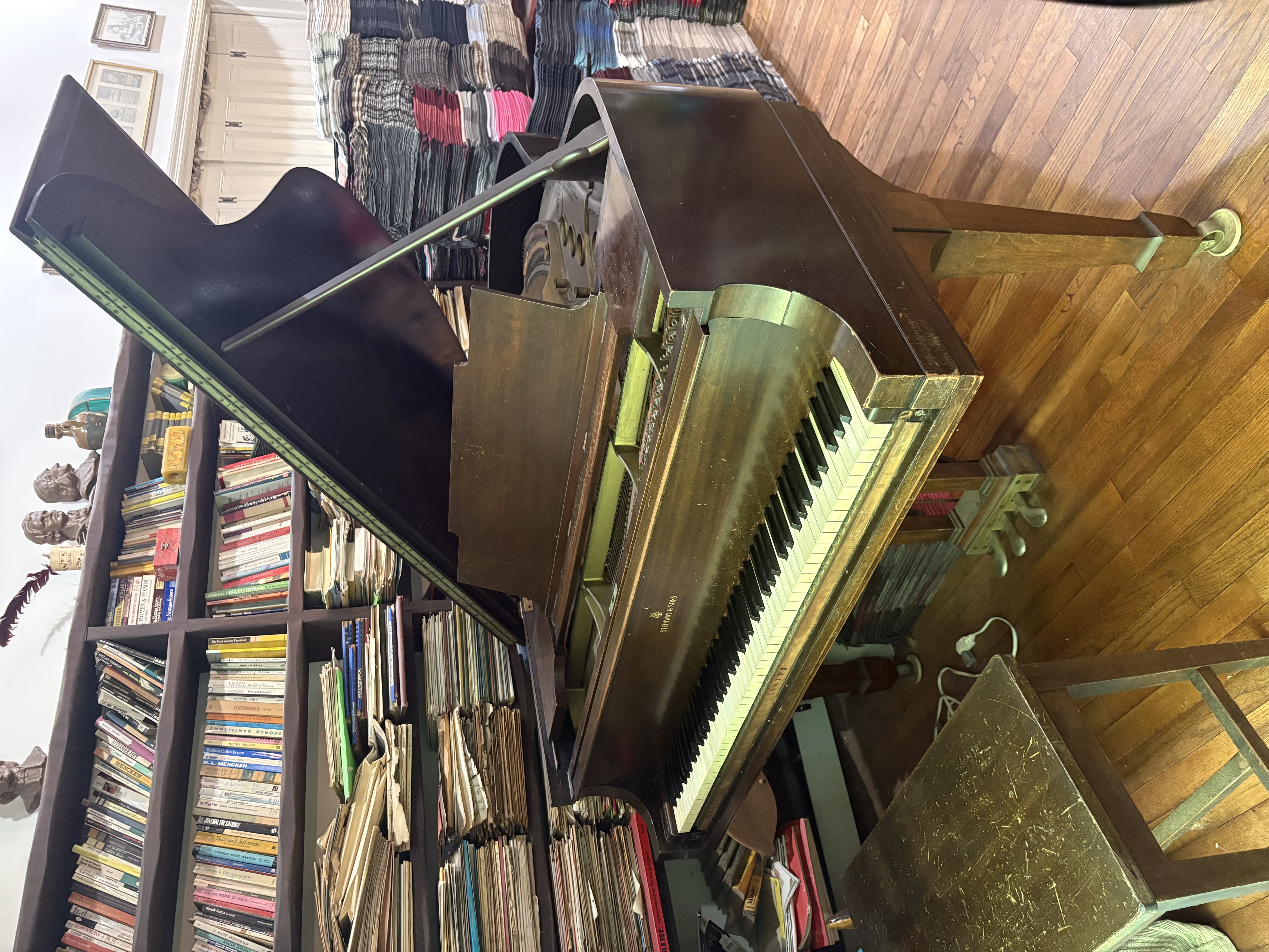 1918 “Golden Age” Steinway Model M 5’7 Mahogany