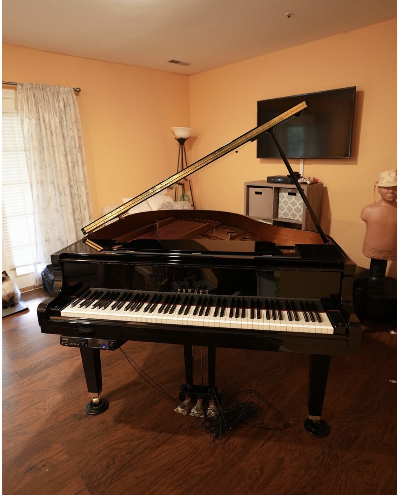 Pristine Yamaha GB1K Disklavier Player Baby Grand