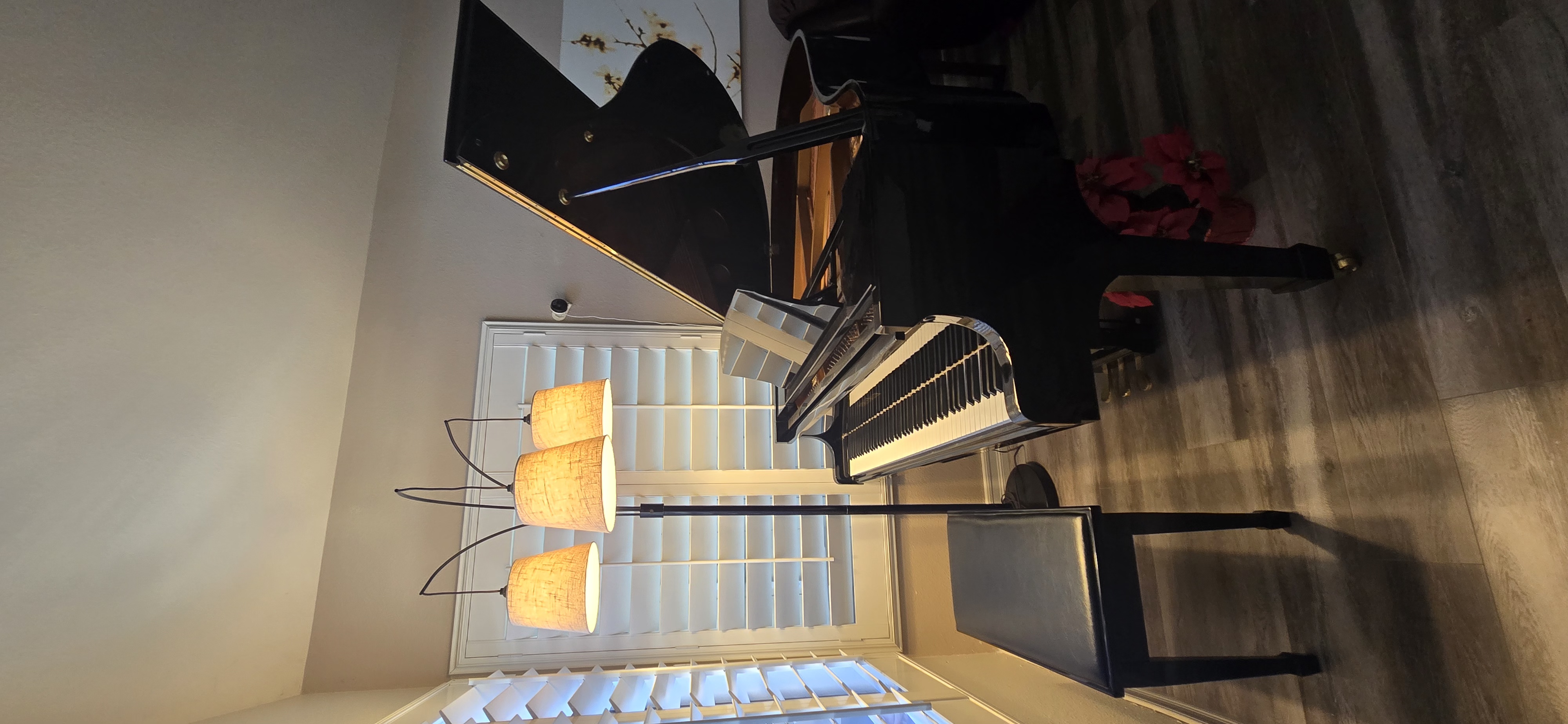 2004 Henry F. Miller 5'3" Baby Grand Piano – Polished Ebony 