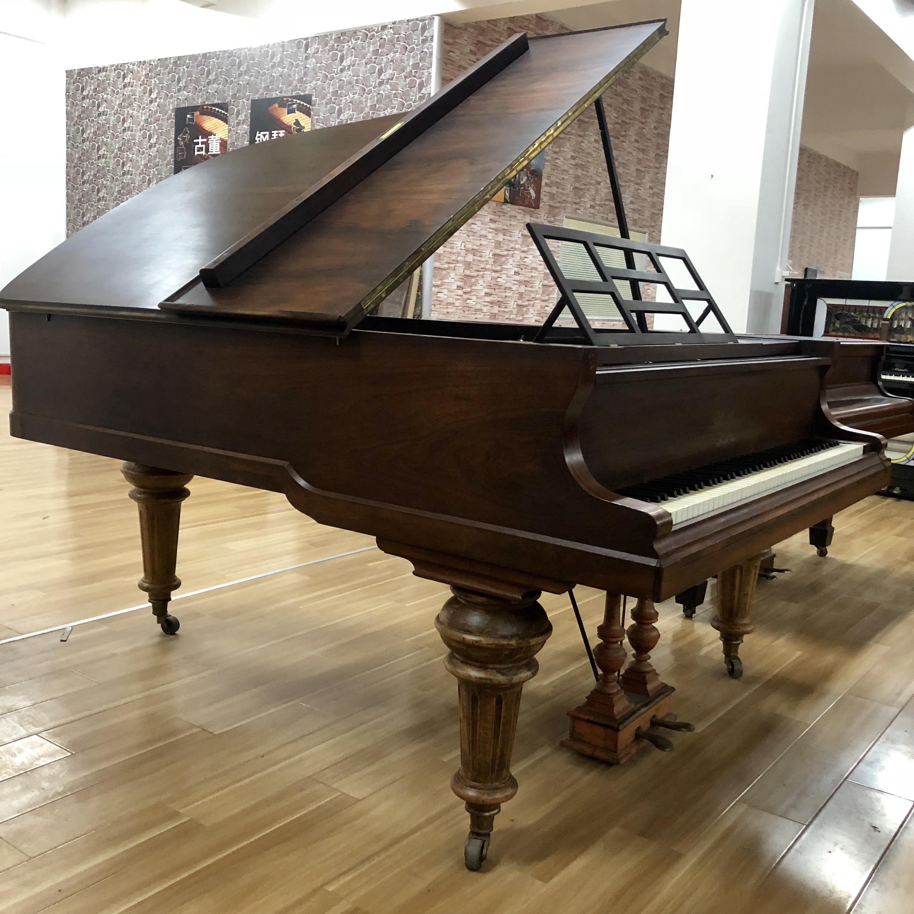 Julius Blüthner Leipzig Antique Grand Piano – Historic Germa