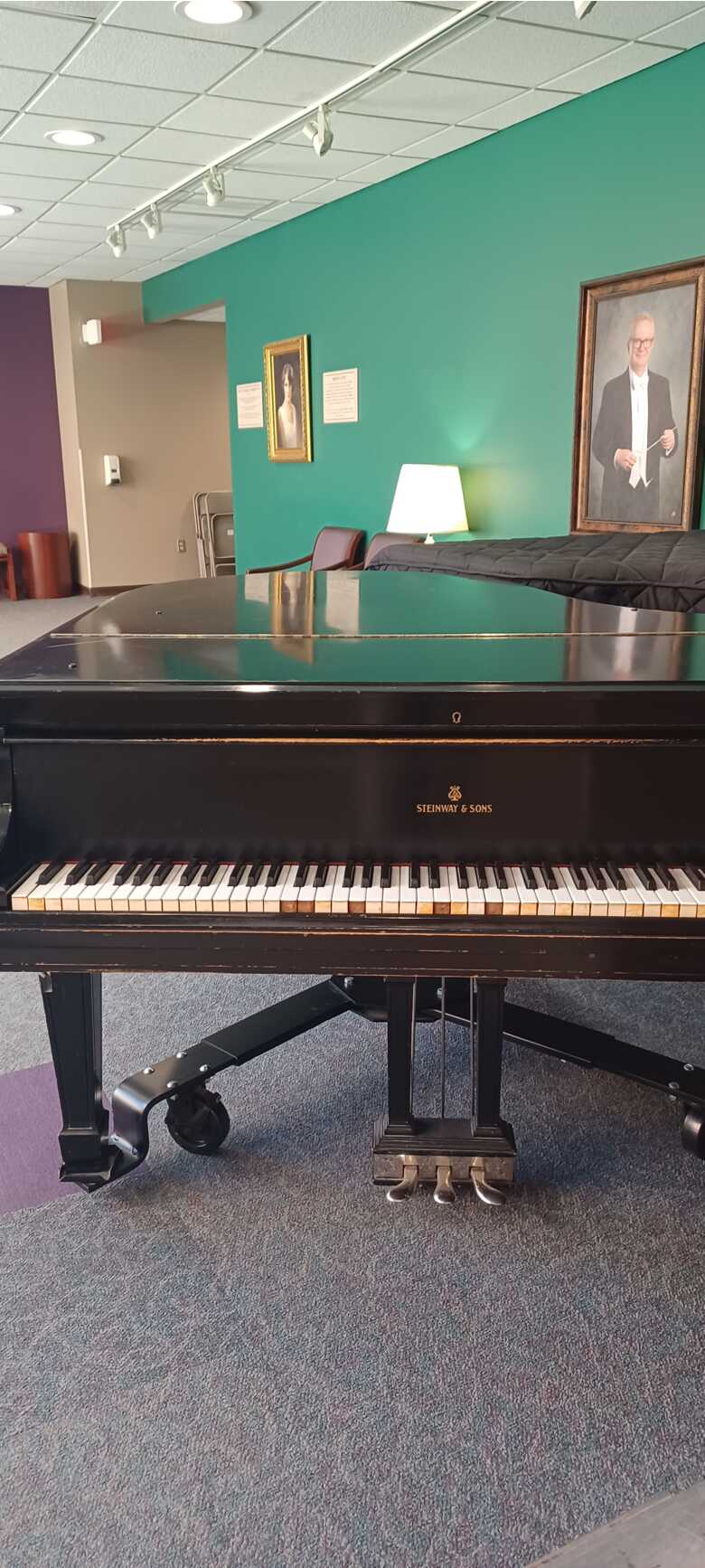 Antique Steinway & Sons Baby Grand - Still playable!