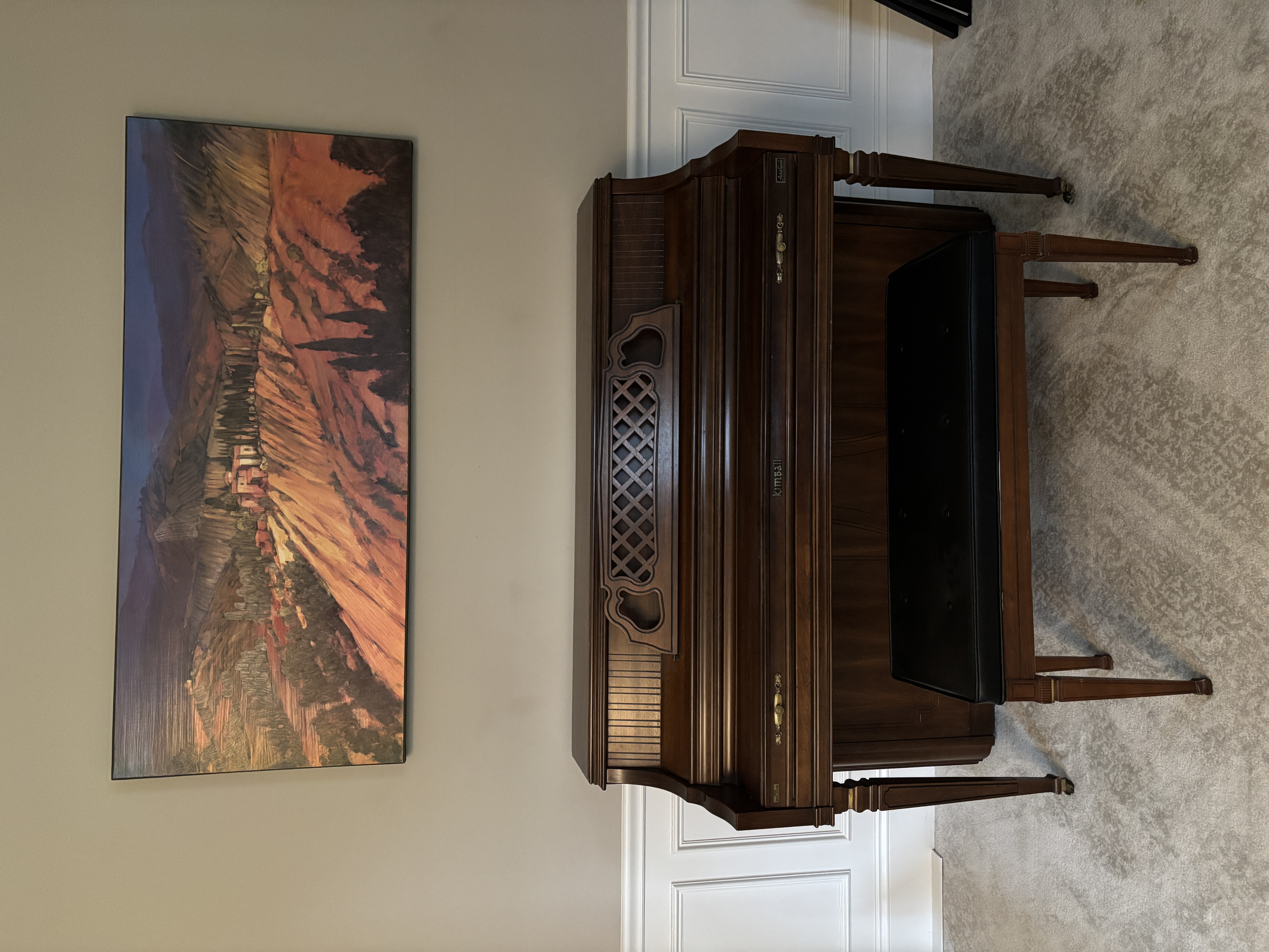 Kimball 42” Upright Piano