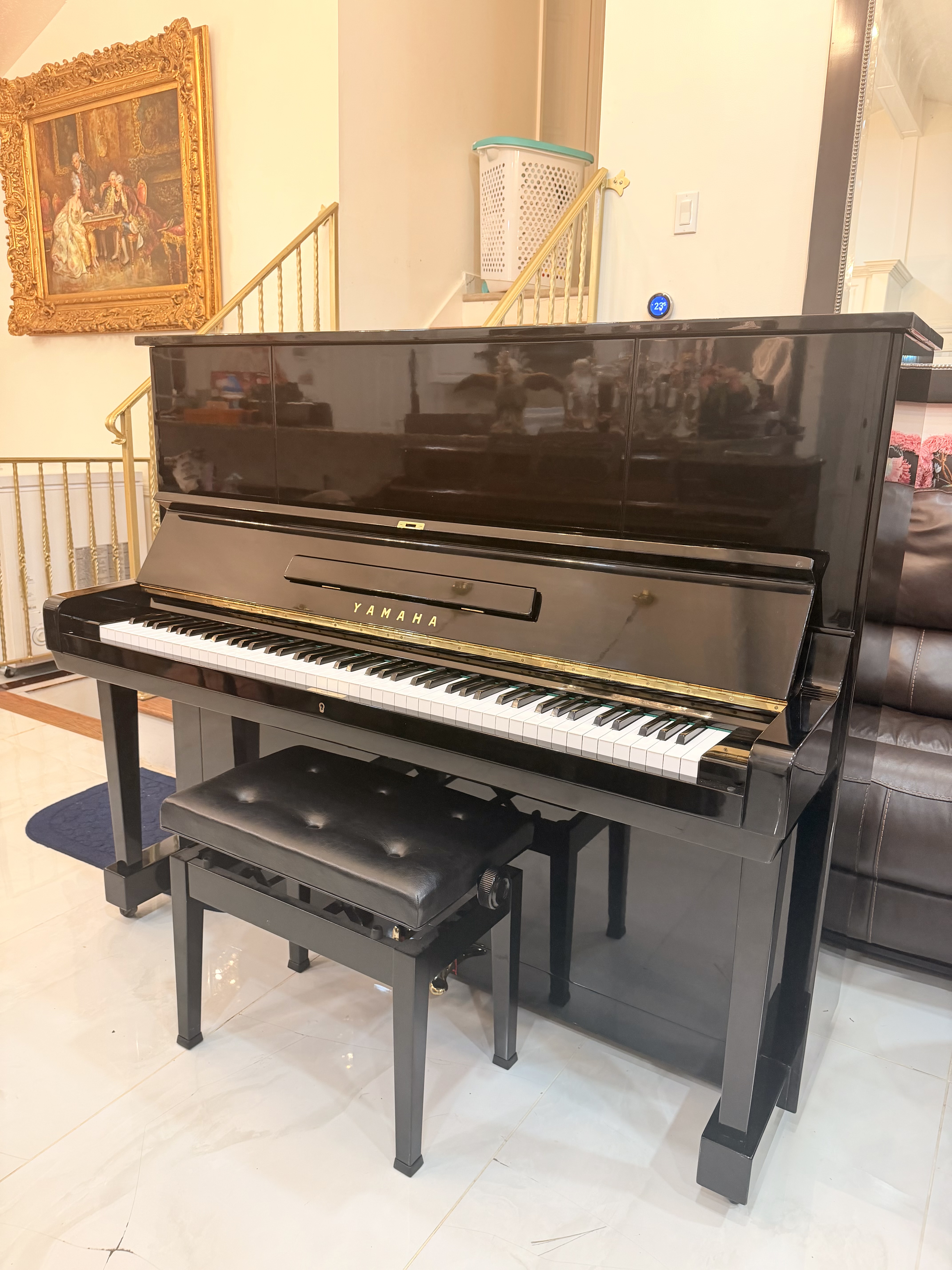 Yamaha U3 Black Gloss Upright Piano/ Delivery Available