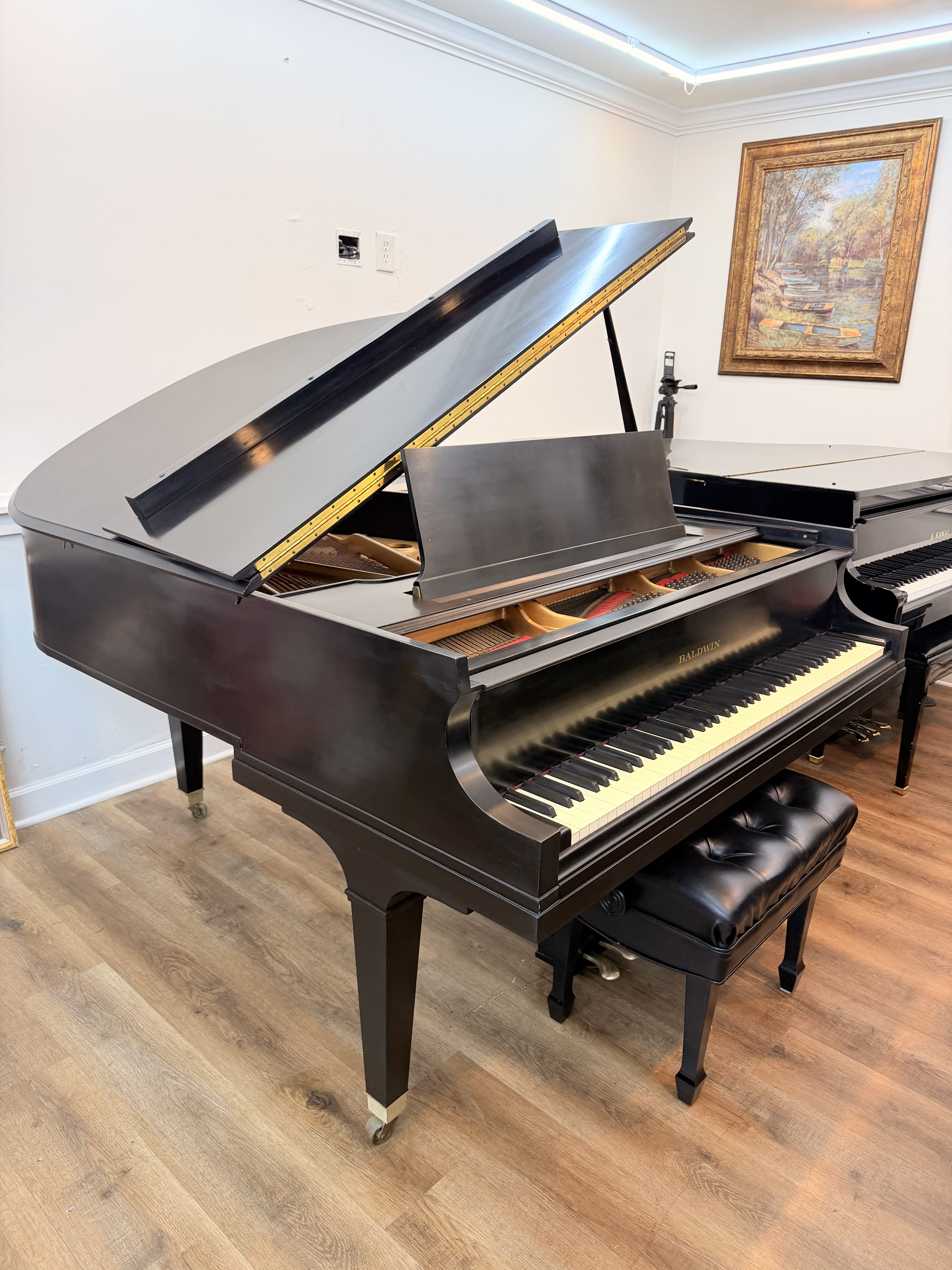 Baldwin Model R Black Baby Grand Piano
