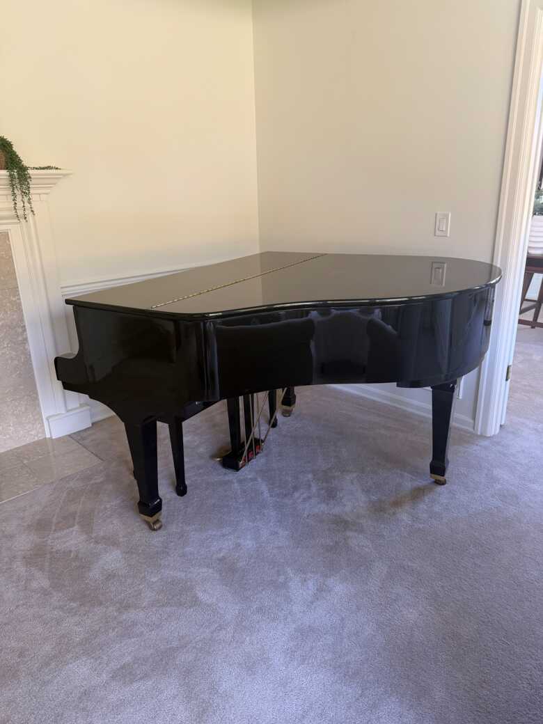 Beautiful Black Baby Grand