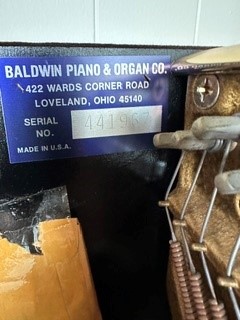 Baldwin Hamilton Studio Upright
