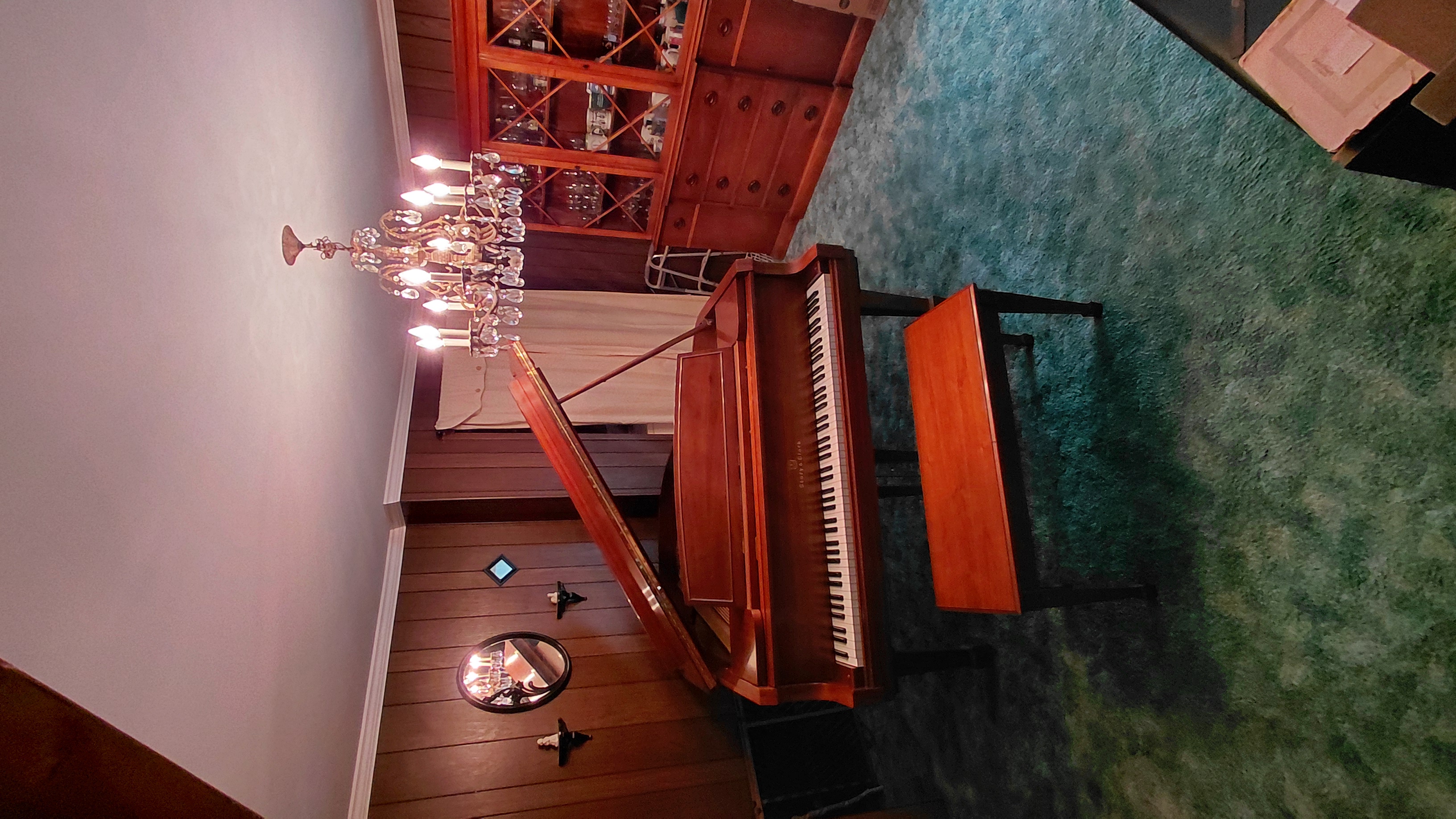 Story & Clark Baby Grand Piano (Model 158) - Made by Yamaha