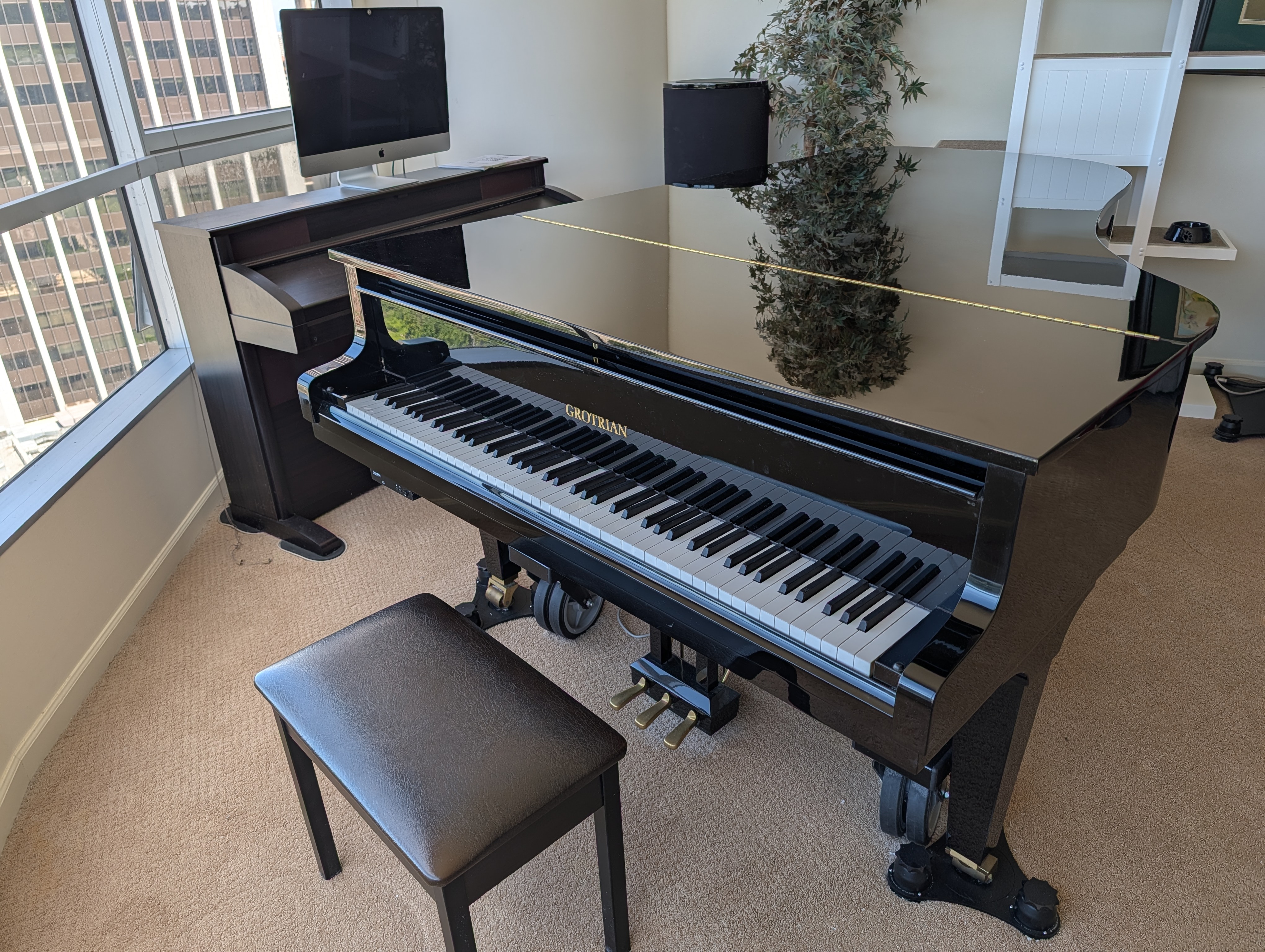 Grotrian 223 7'4" Semi-Concert Grand