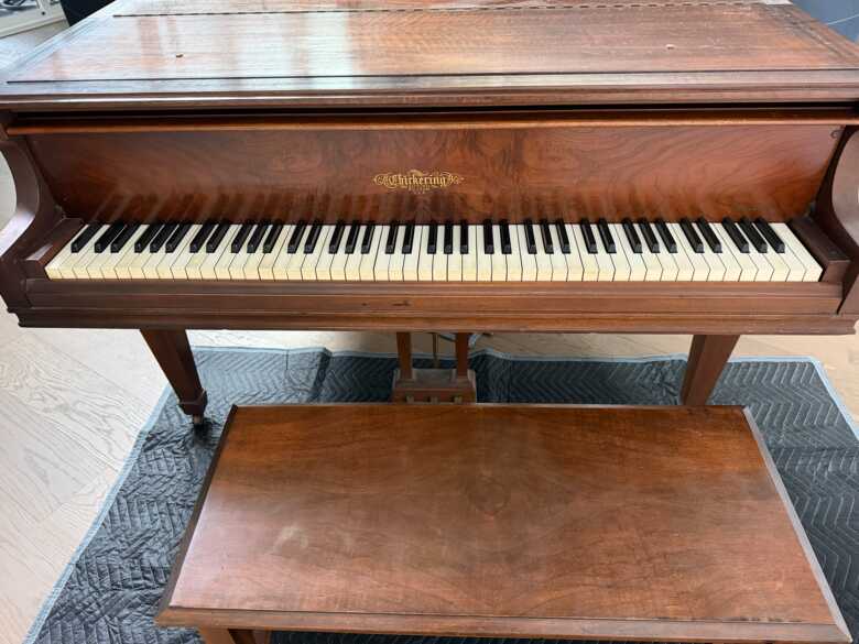 1935 Chickering Baby Grand Piano