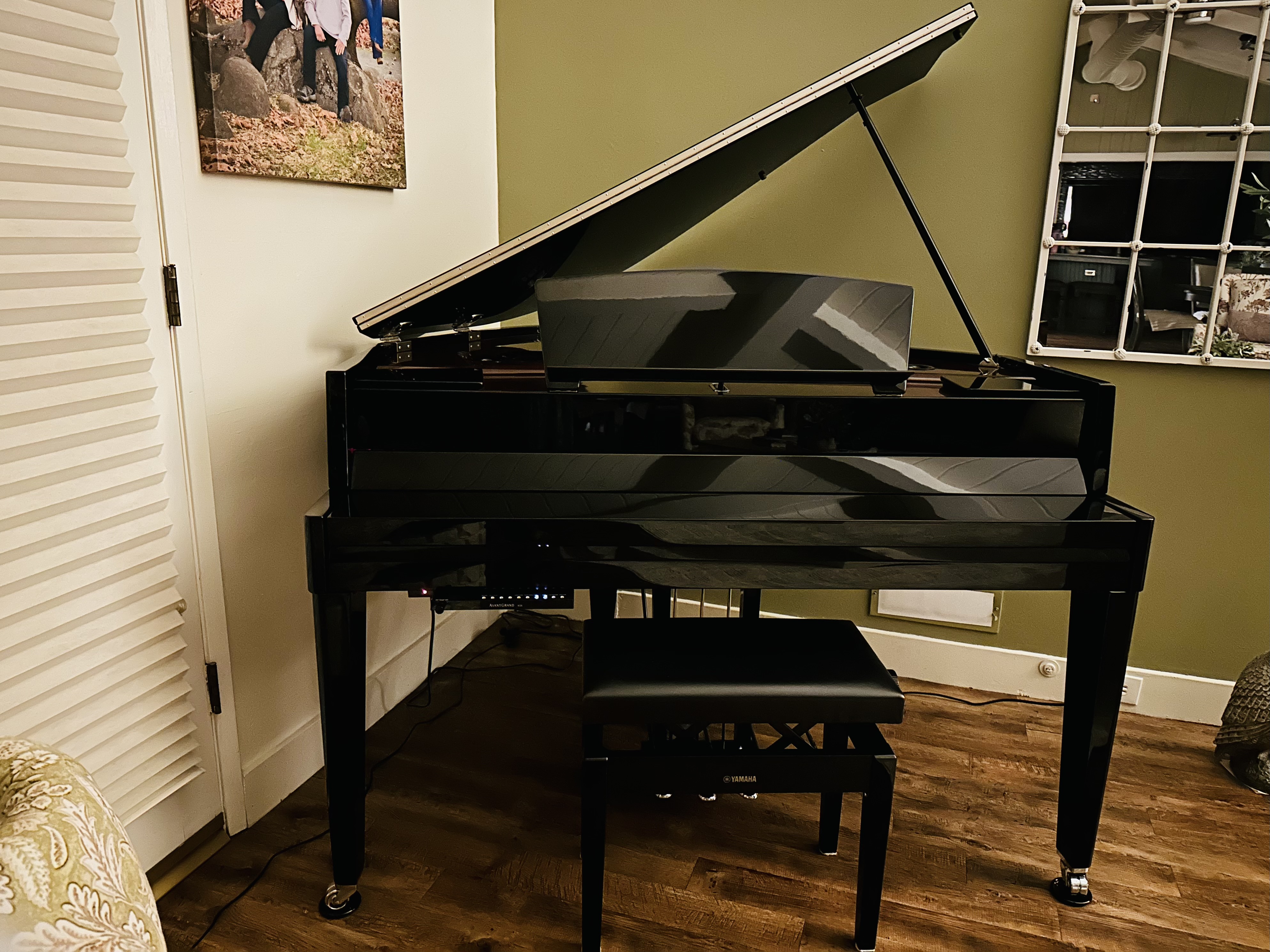 Yamaha AdvantGrand N3X Hybrid Piano-Flawless Like-New 
