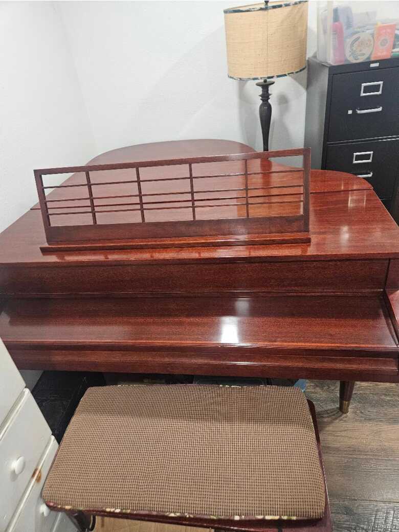 Beautiful 1960's 6 ft. Baldwin Grand Piano Concert for Sale
