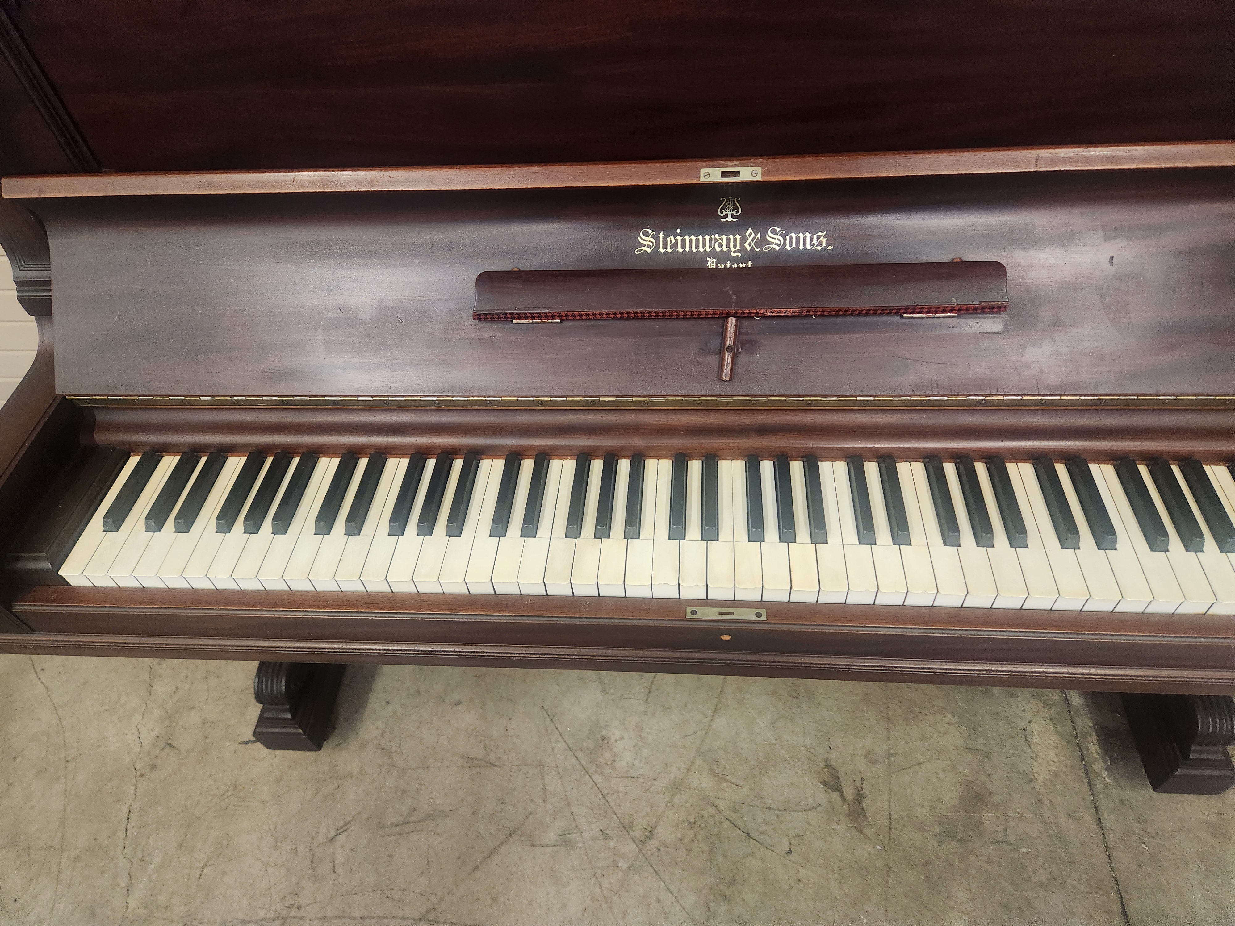 Vintage Steinway & Sons Upright Grand