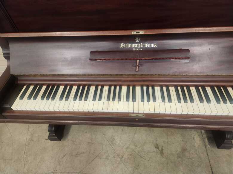 Vintage Steinway & Sons Upright Grand