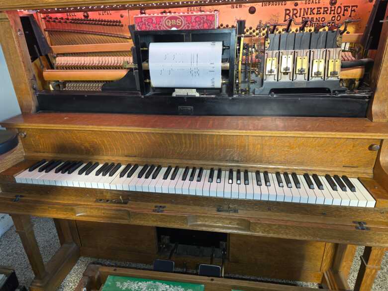 Working Brinkerhoff Player Piano