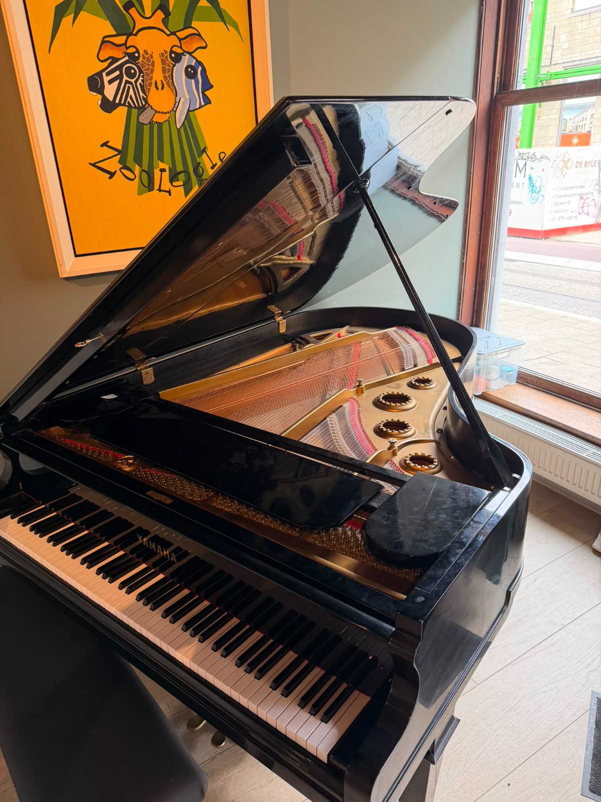 Te koop vleugelpiano wegens geen gebruik 