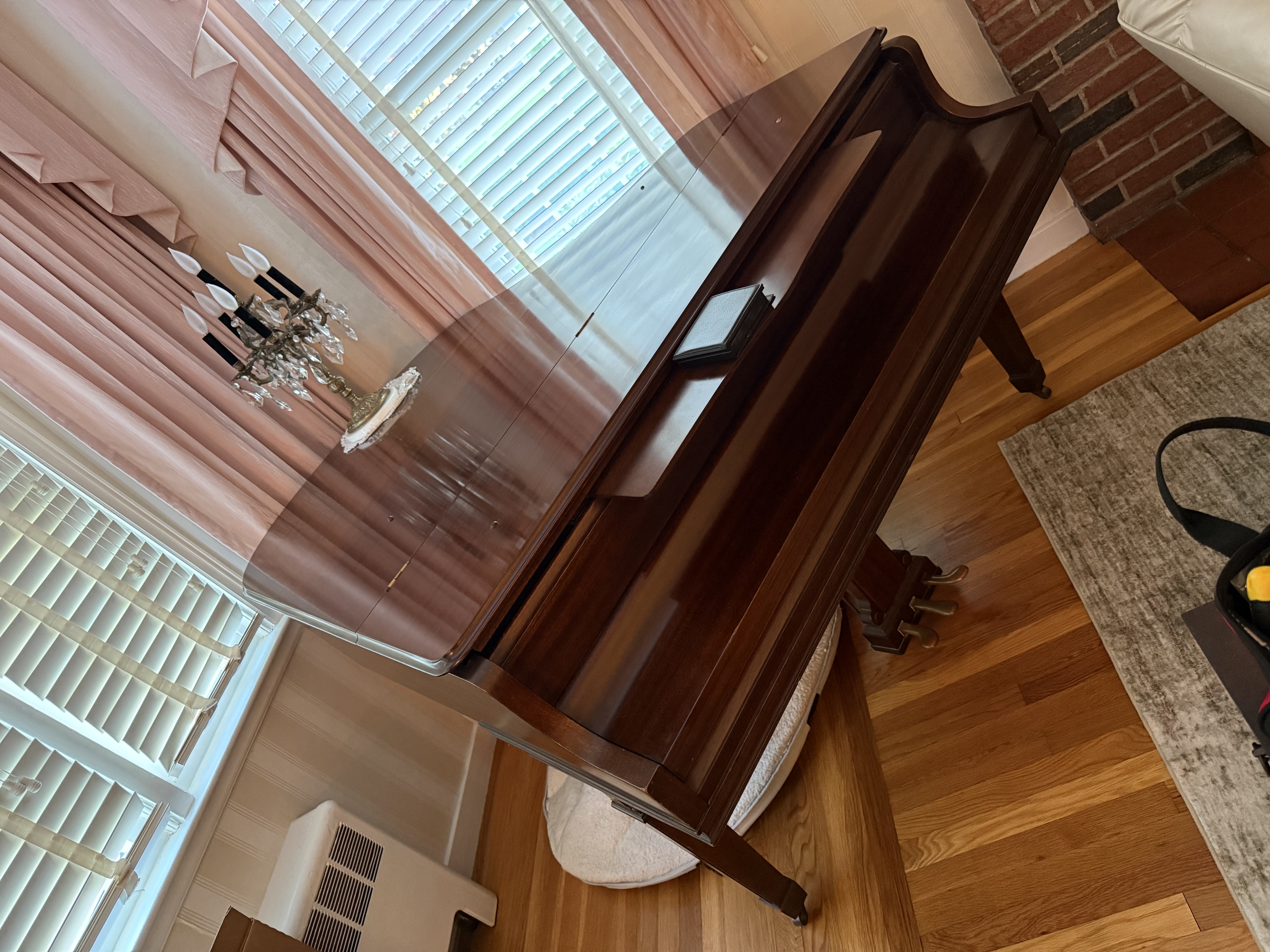 Beautiful Wm. Knabe & Co. 5’1” Baby Grand – Mahogany