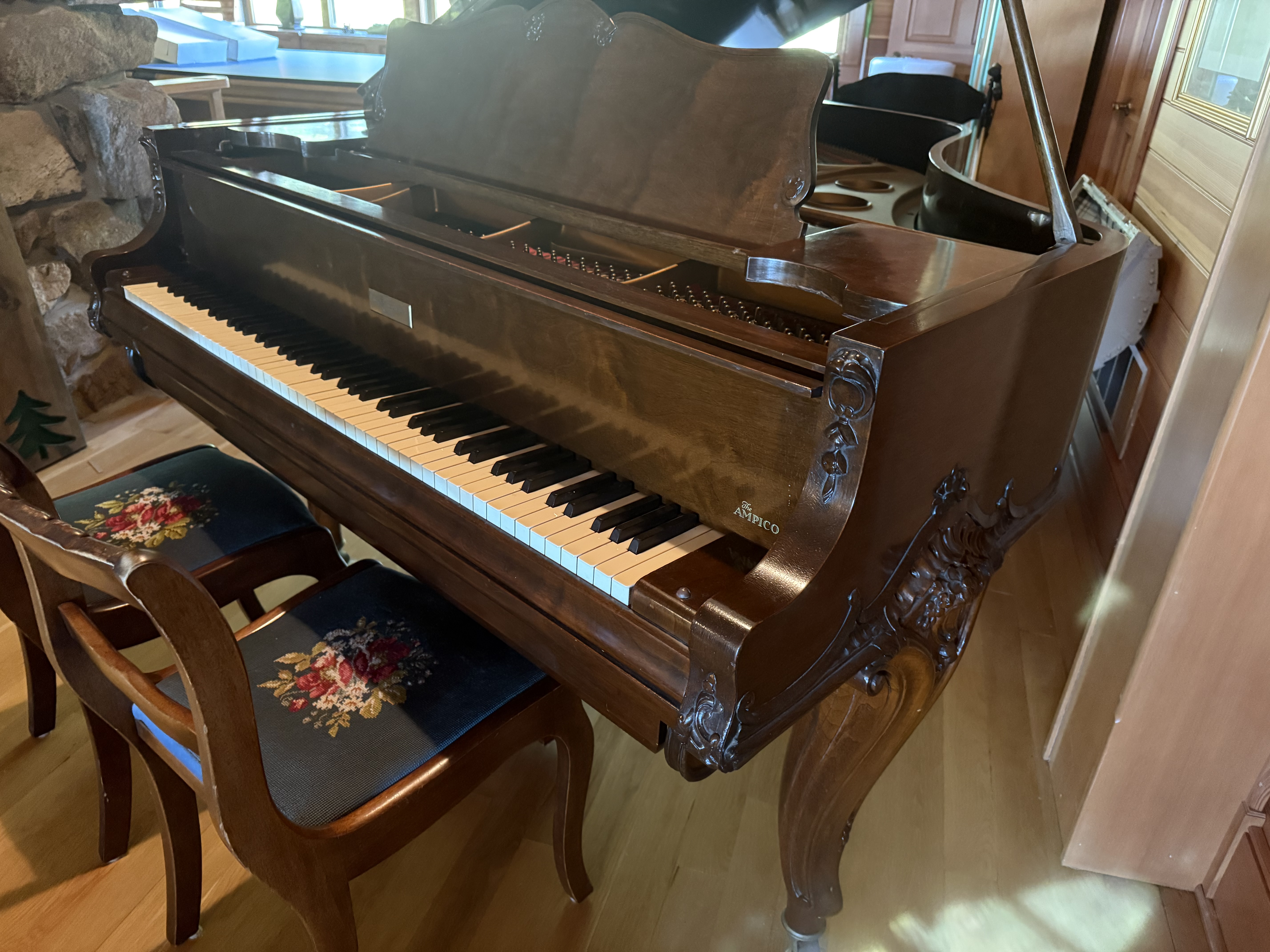 1928 Knabe Grand Louis XV Ampico Reproducing