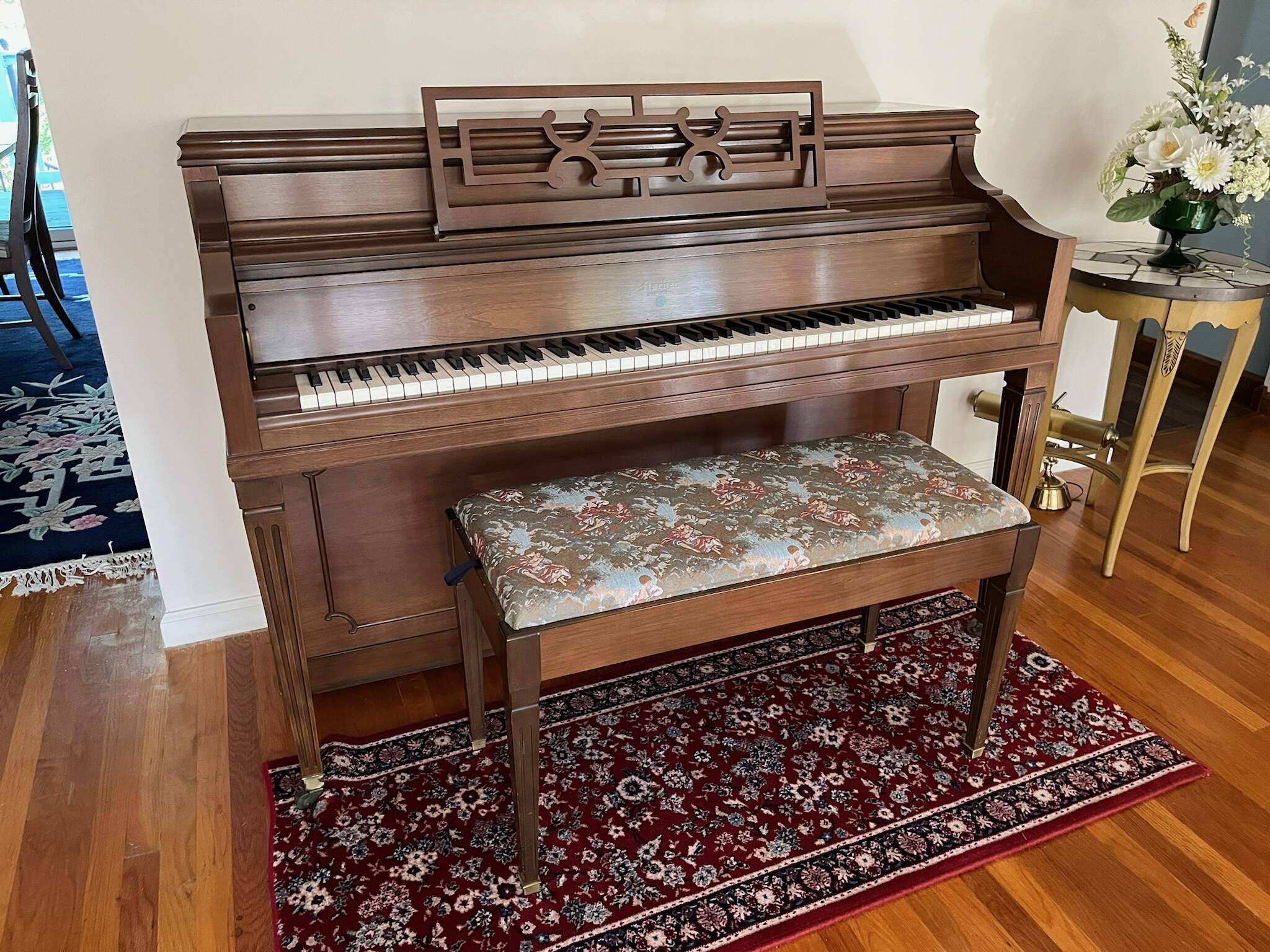 Beautiful 1969 J&C Fischer Console Upright