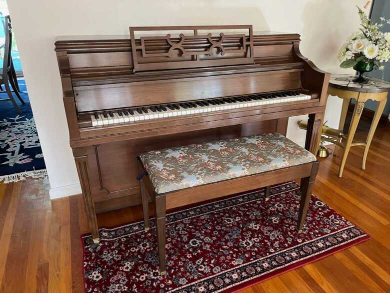 Beautiful 1969 J&C Fischer Console Upright