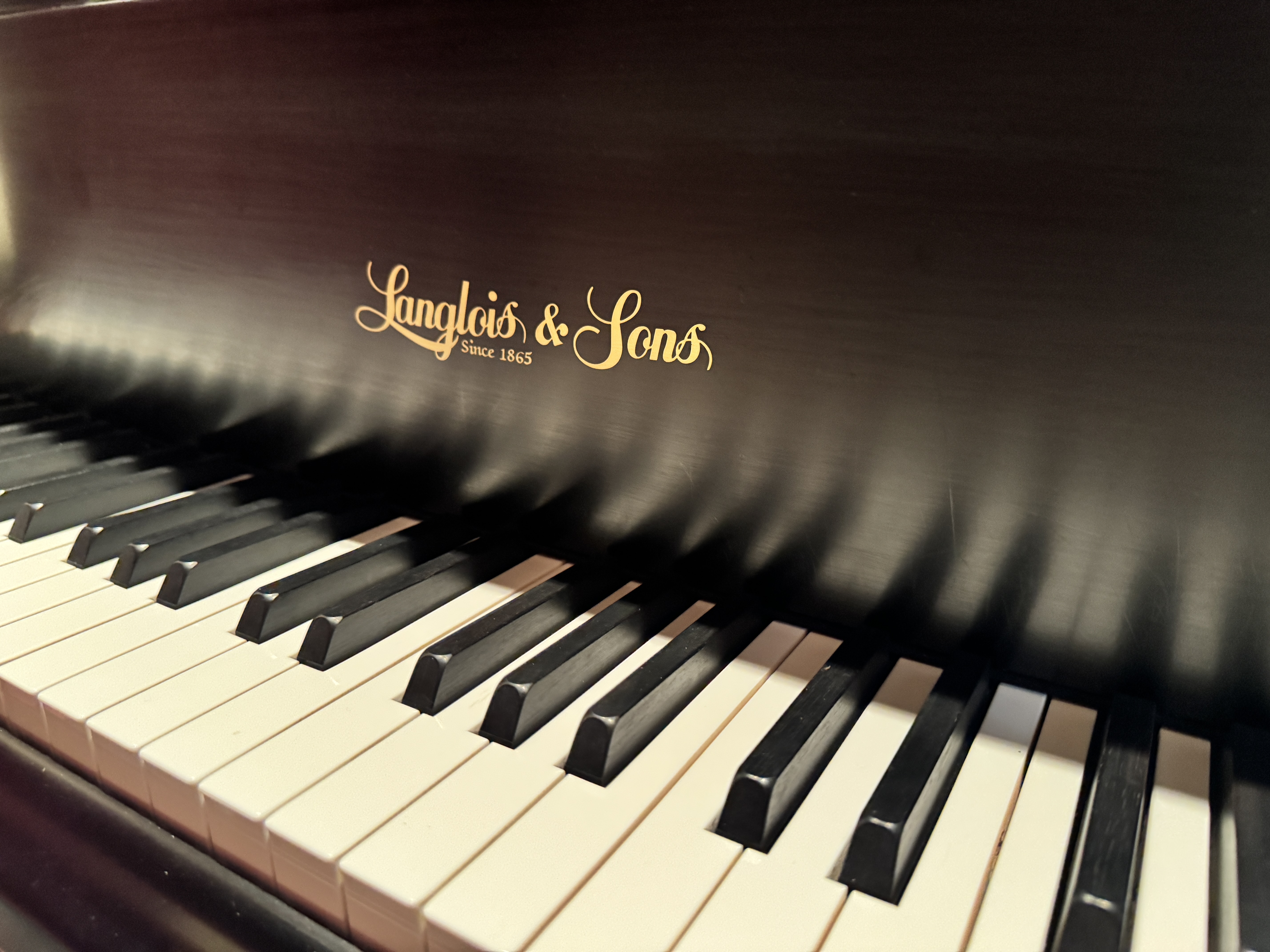 Rare Langlois & Sons GL-610 Semi-Concert Grand Piano