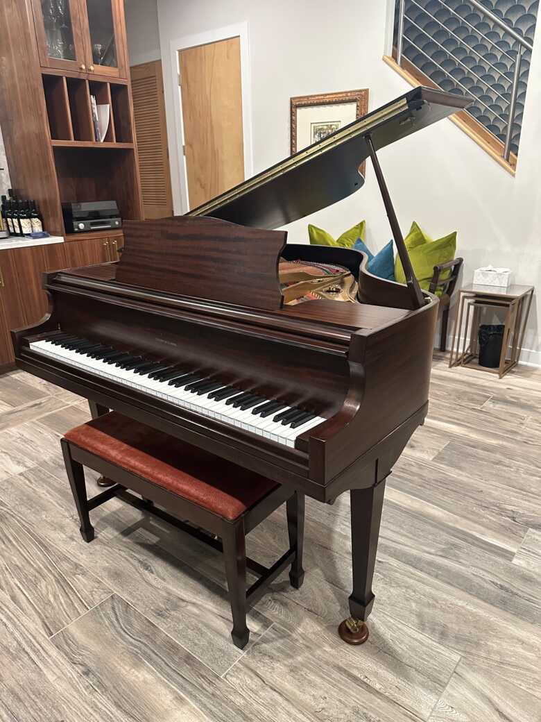 Beautifully Restored 1939 Story & Clark Petite Baby Grand