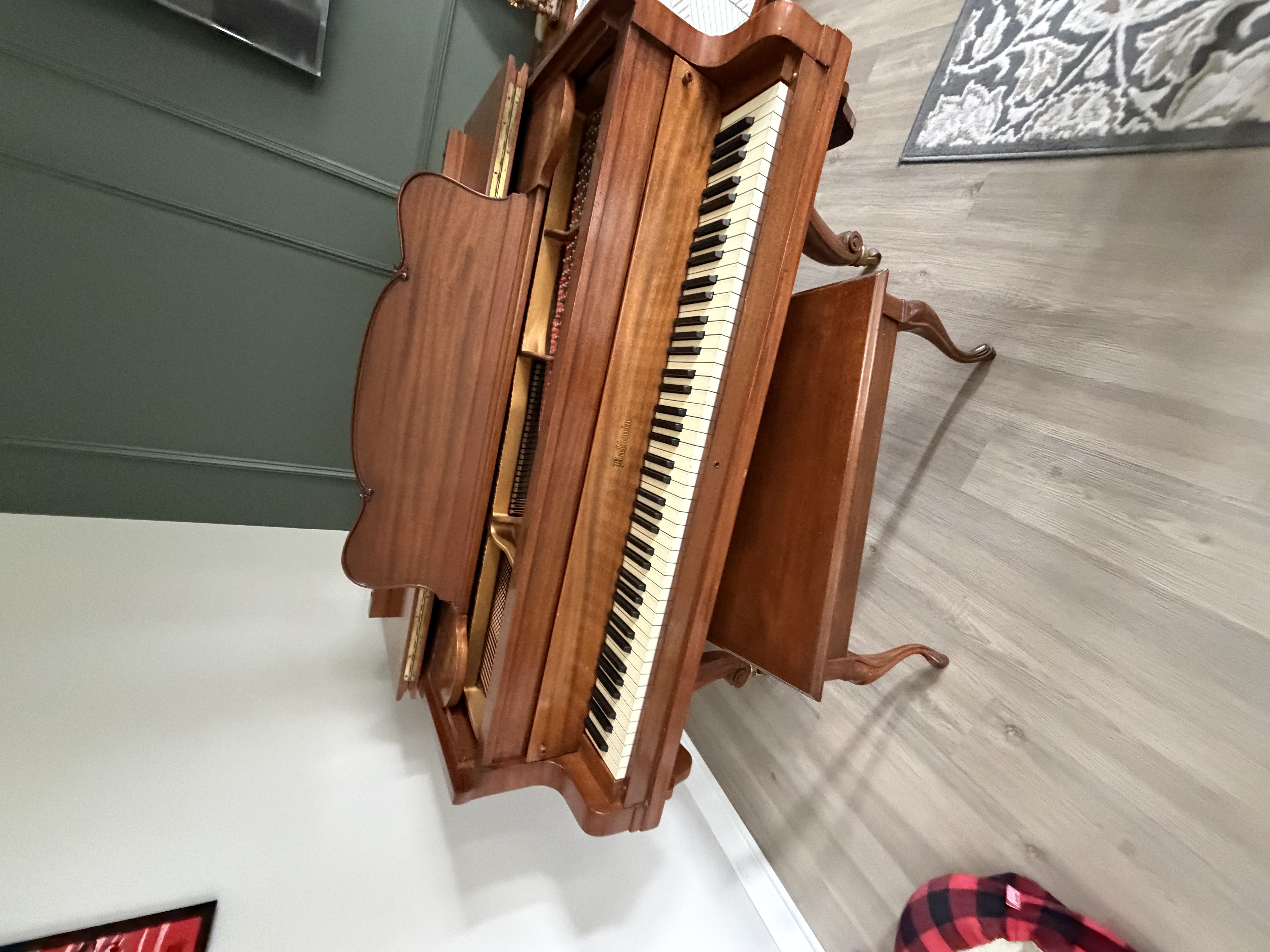 : Vintage Baldwin Piano with Matching Bench – $3,000 OBO