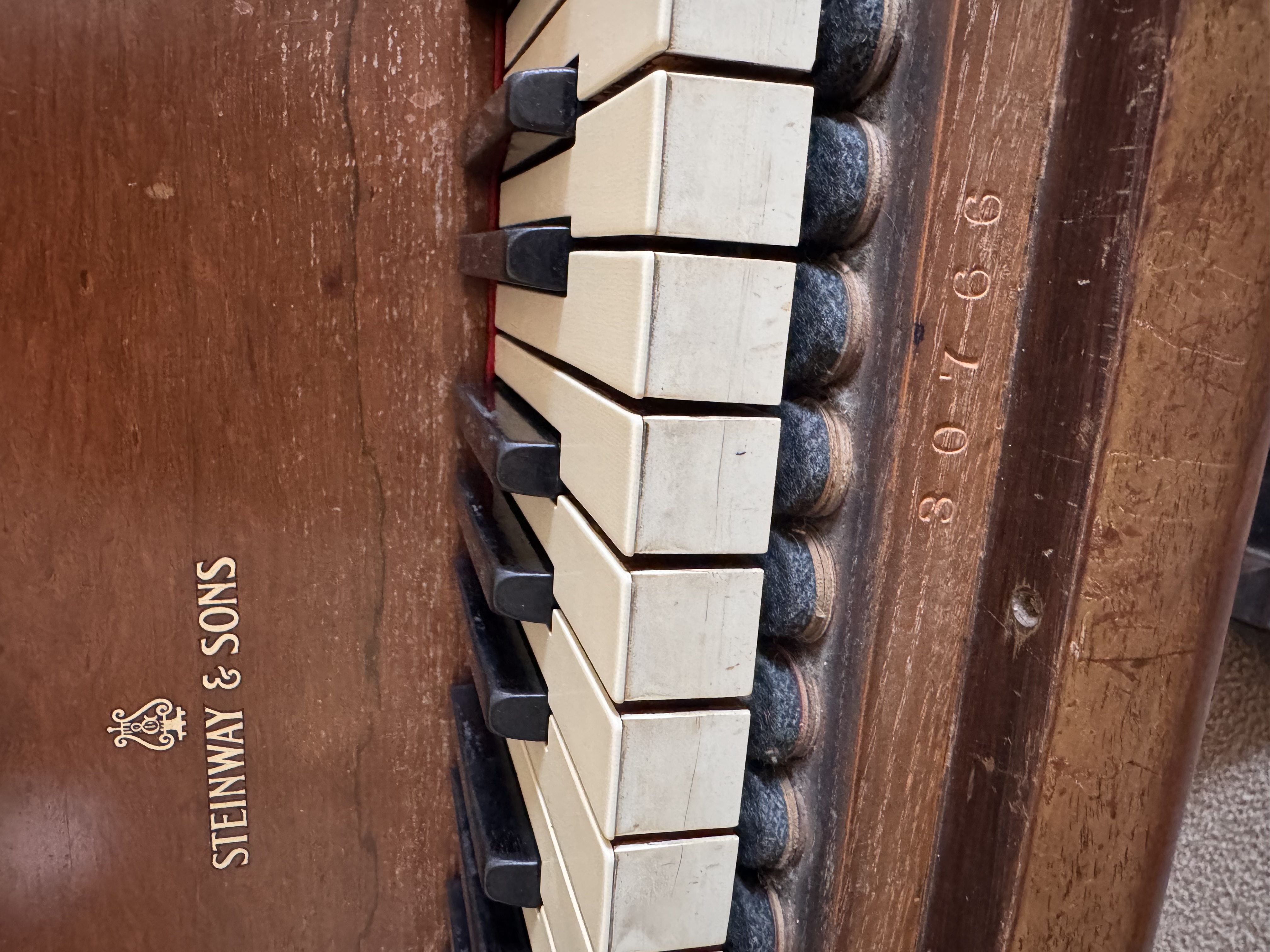Antique Steinway Grand Piano – 1874 – Restoration Project