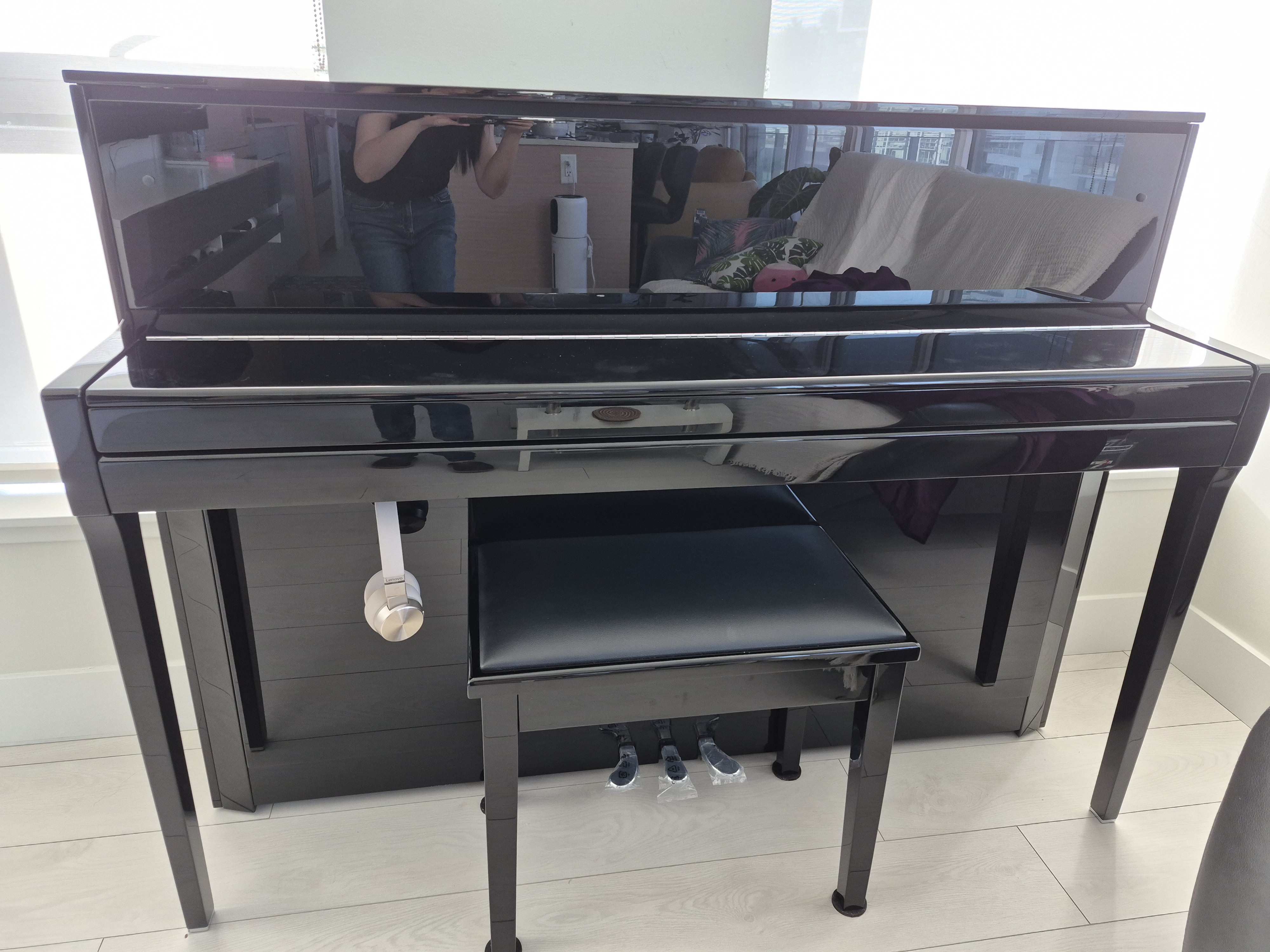 Like-New Kawai Novus NV6 Hybrid Piano – Only 5 Months Old! (