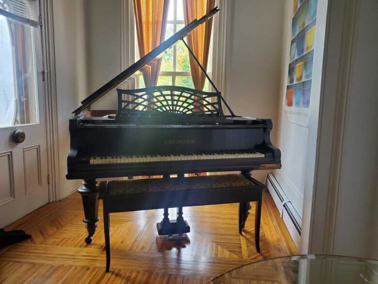 1909 C. Bechstein Model B Grand Piano – 6'8" 