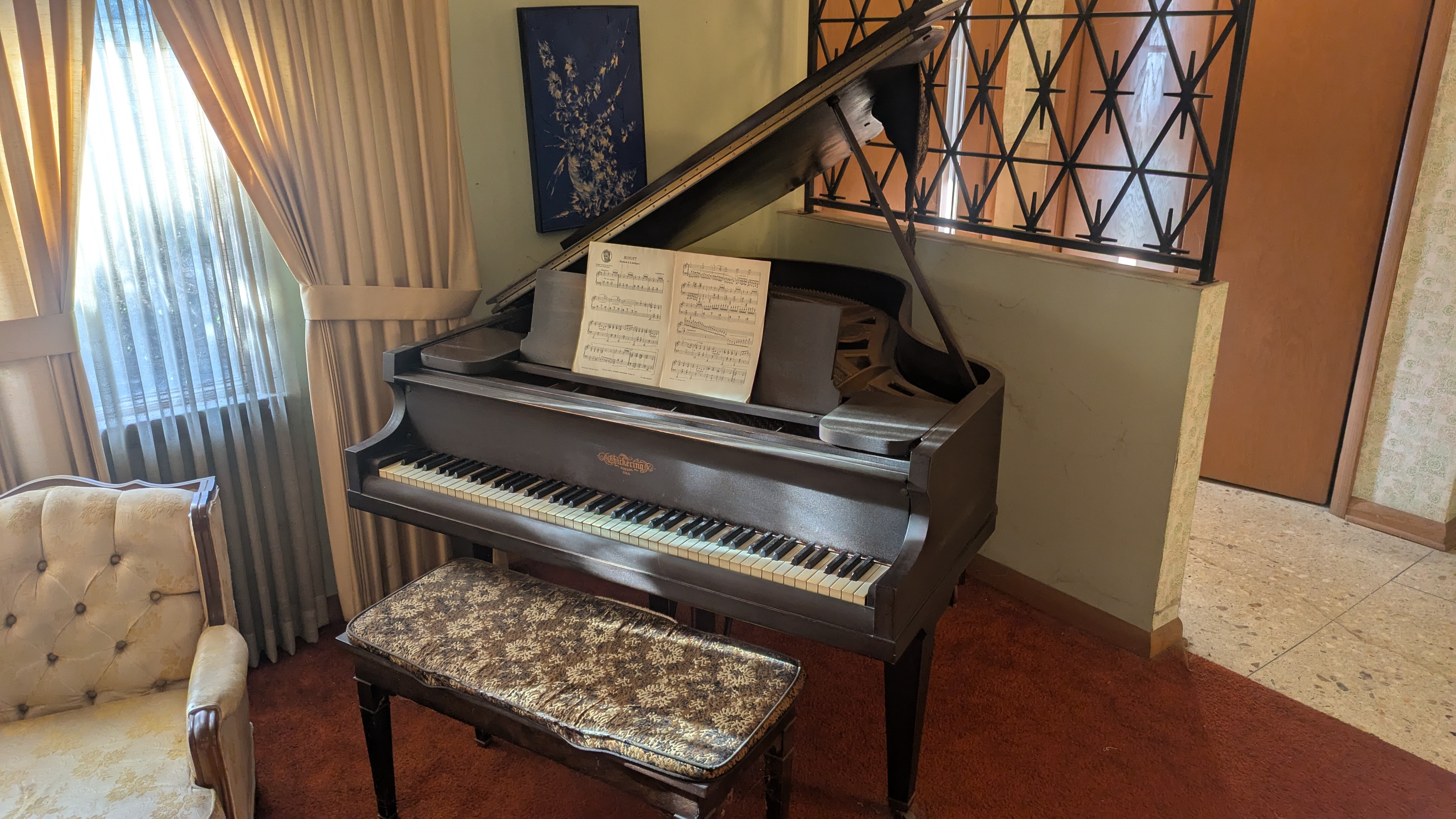 1926 Chickering & Sons Baby Grand Piano (Model F) – Original