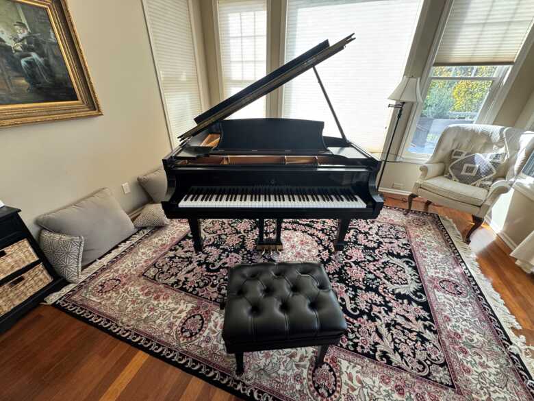 2009 Steinway & Sons A Model 6' 2" Grand Piano