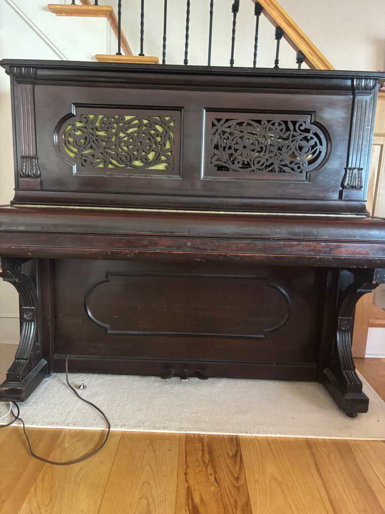 Upright Steinway c1888