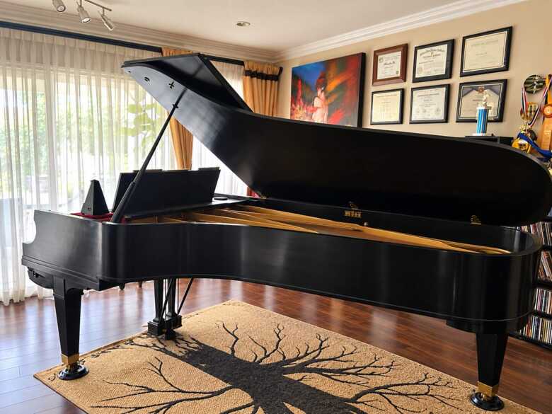 1966 Baldwin Model D – 9' Concert Grand Piano – Satin