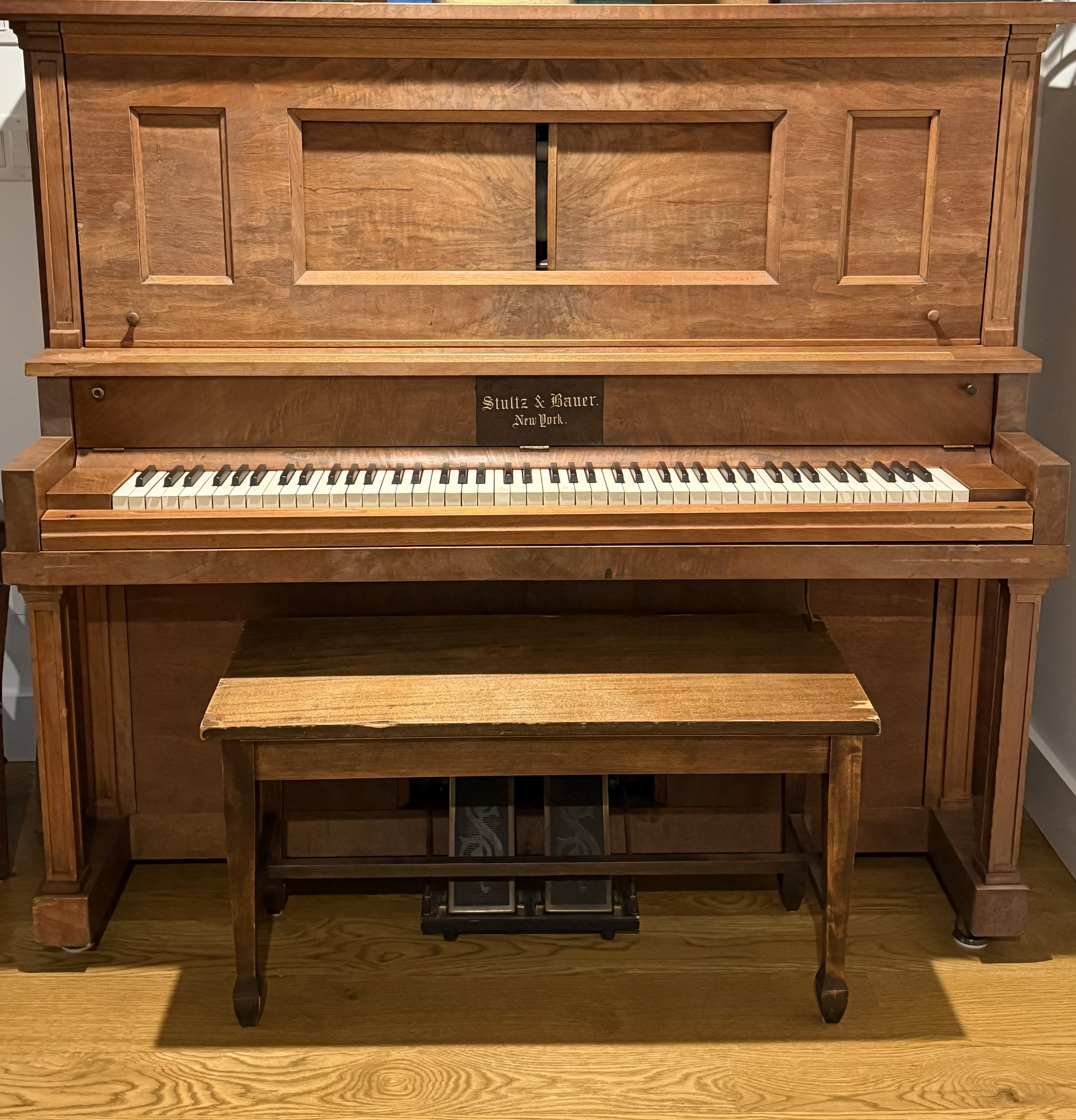 1917 Stultz & Bauer Upright Player FULLY WORKING!!!