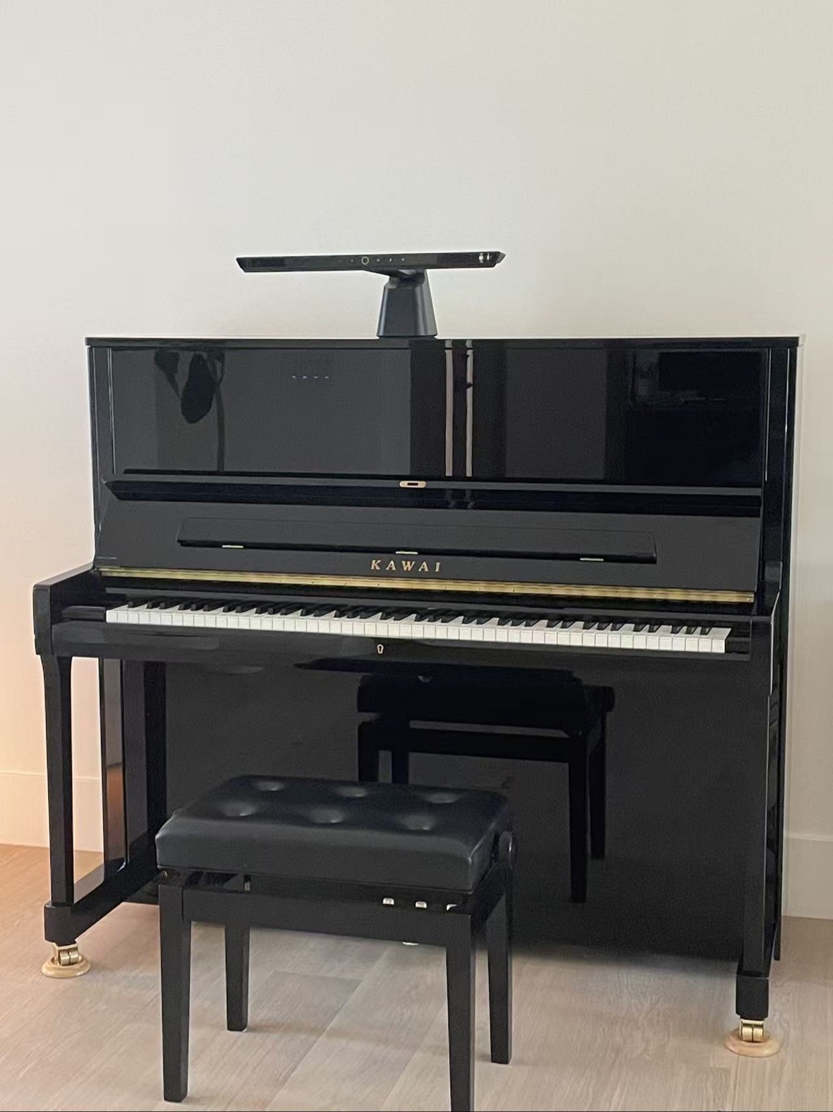 2018 Kawai K-500 Professional Upright – Ebony Polish, Excell