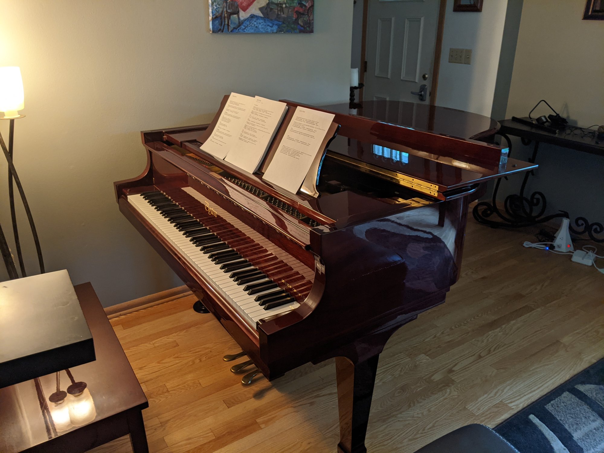 Boston GP-178 5'10" Grand, Mahogany Polish, 2007