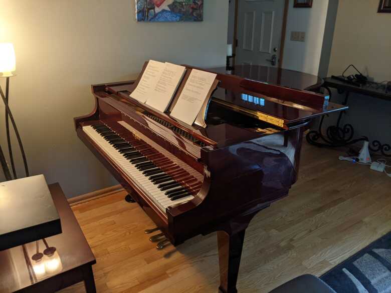 Boston GP-178 5'10" Grand, Mahogany Polish, 2007