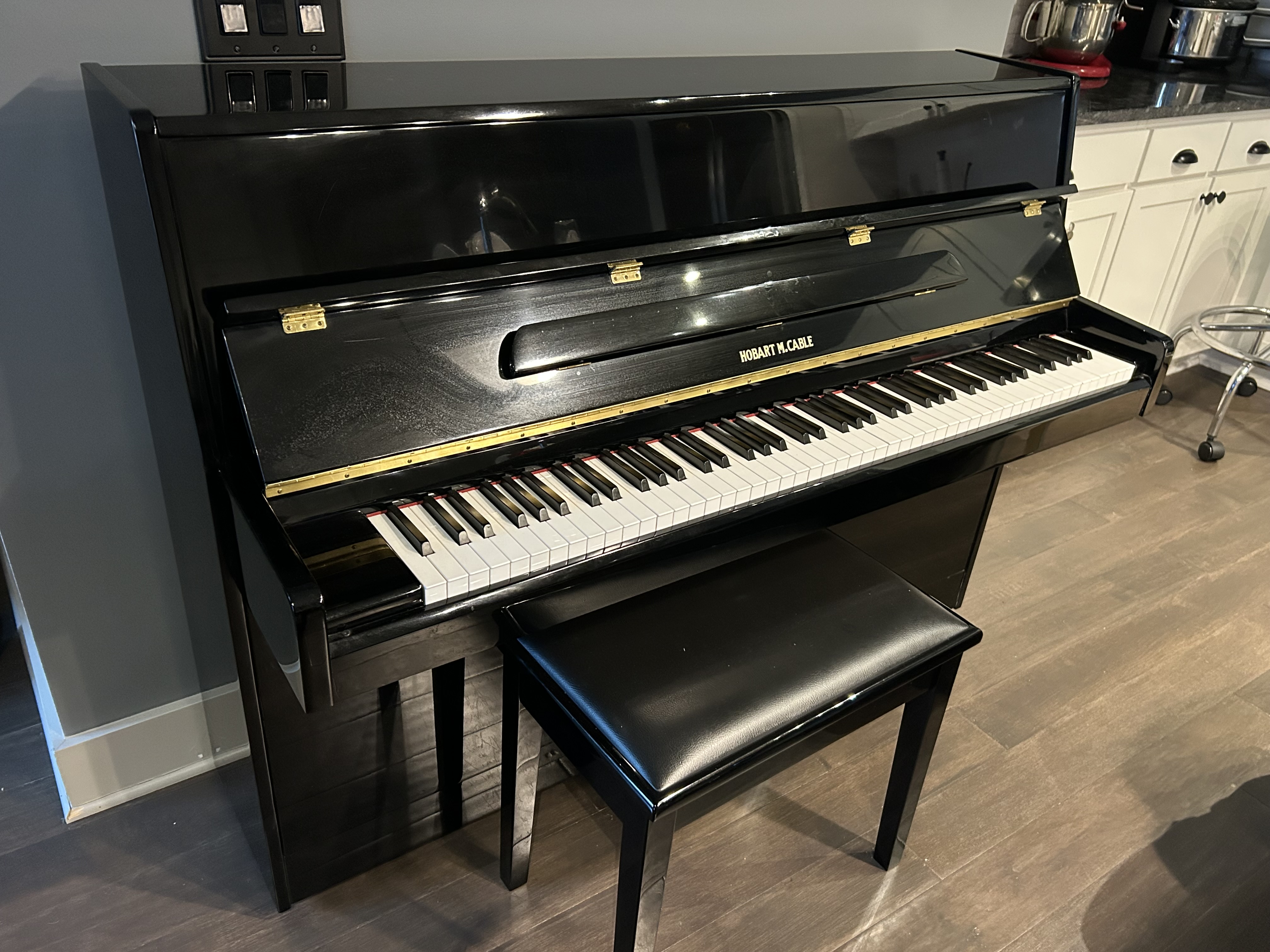 Hobart M. Cable Upright Piano