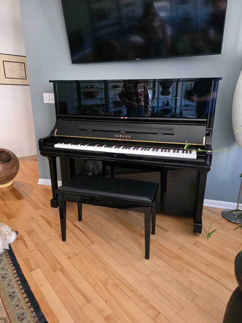 2014 Yamaha U3 Professional Upright Piano (52') Pristine