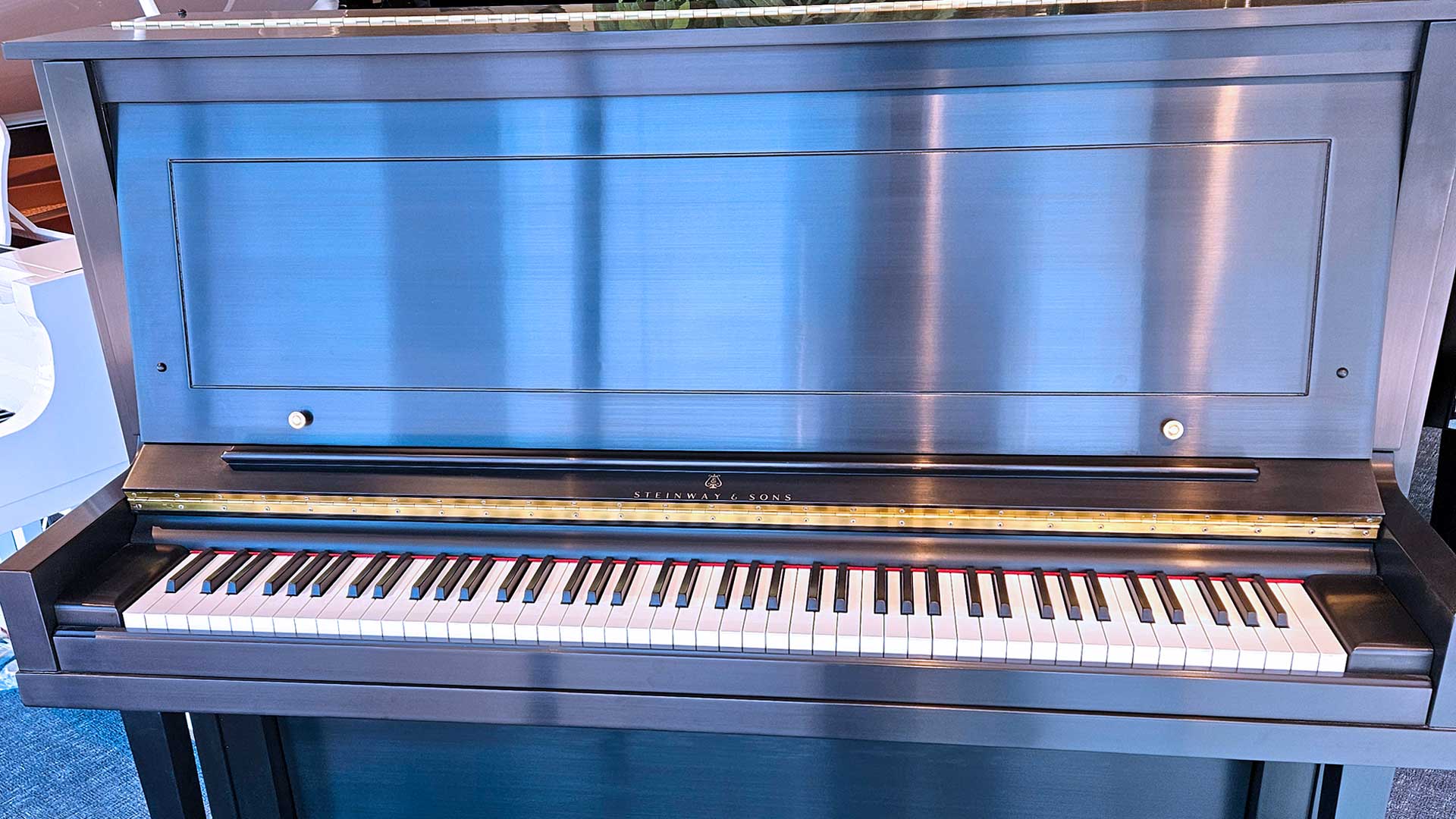 1903 Steinway K-52 Upright, Rebuilt 2025 - New Artist Bench
