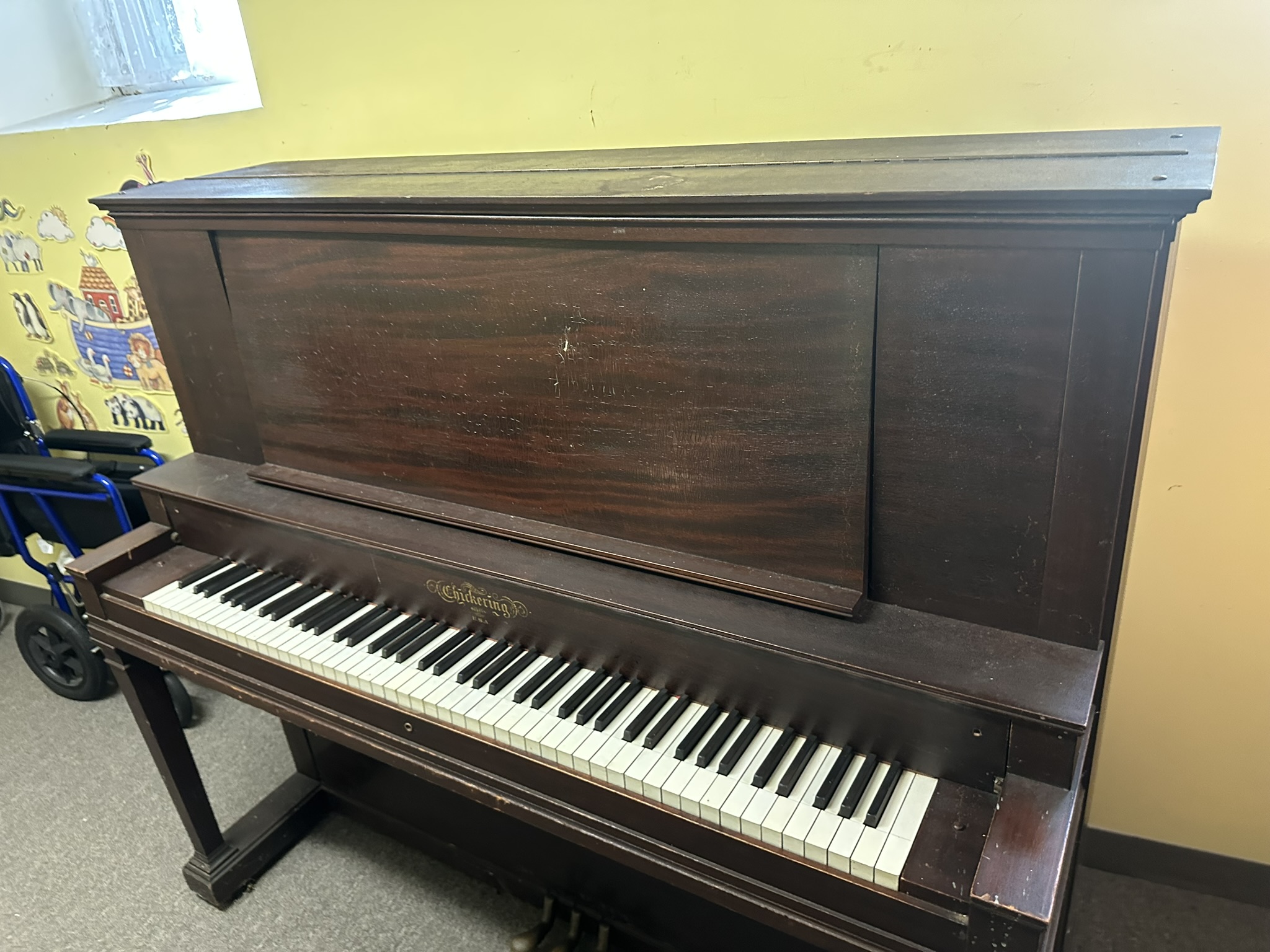 Chickering Upright - great shape for it's age