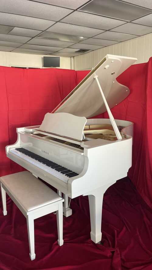 Yamaha Grand Piano G2 5'8" Ivory 1989 Pristine, Immaculate
