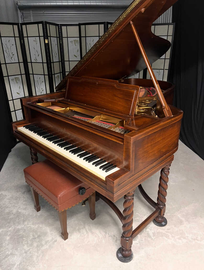Steinway Model B Art Case Walnut, Rebuilt (SEE VIDEO)