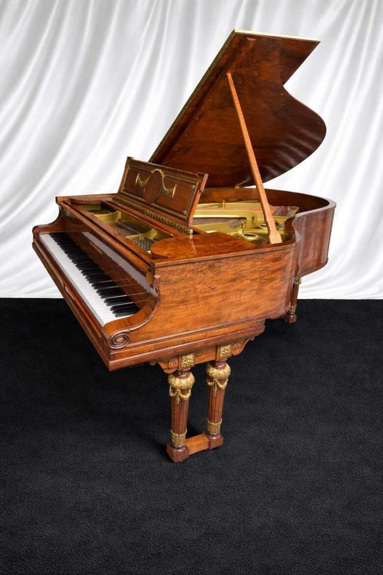 Steinway A French Walnut Louis XVI Art Case, Total Rebuild