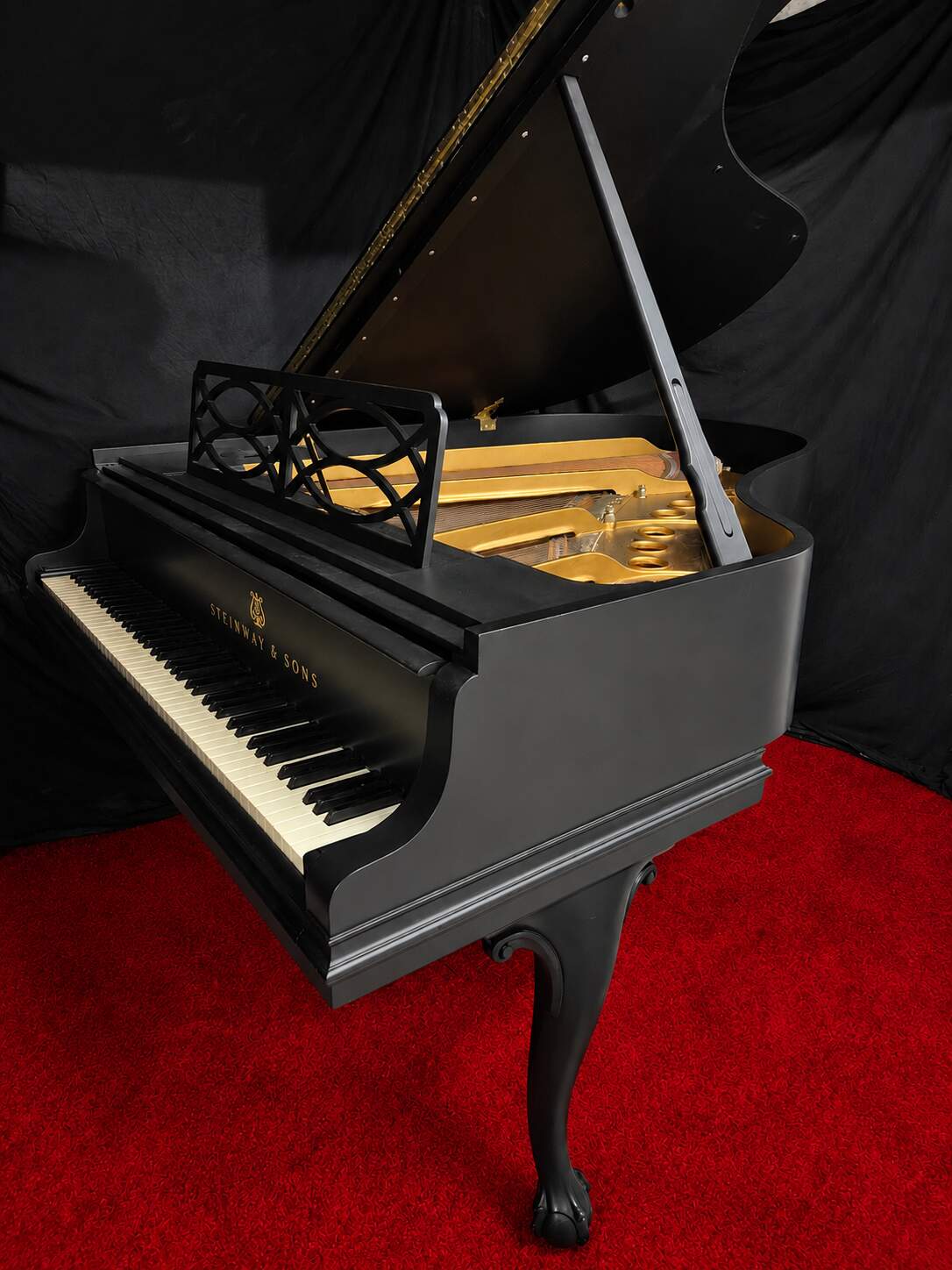 Steinway M Art Case Chippendale Grand, New Finish *SEE VIDEO
